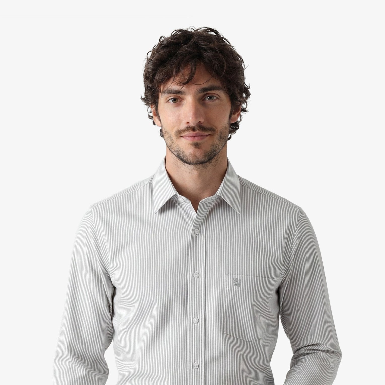 Manchester Camisa de Vestir Cuello Ajustable y Puño Convertible - Manchester