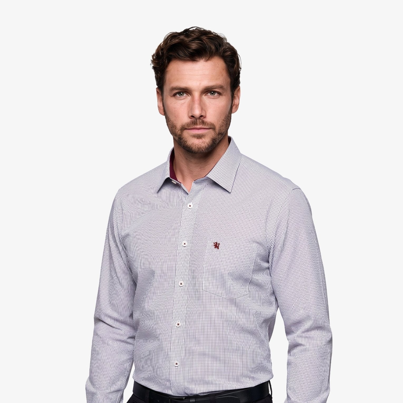 Manchester Camisa de Vestir Elite Regular Fit 100% Algodón - Manchester