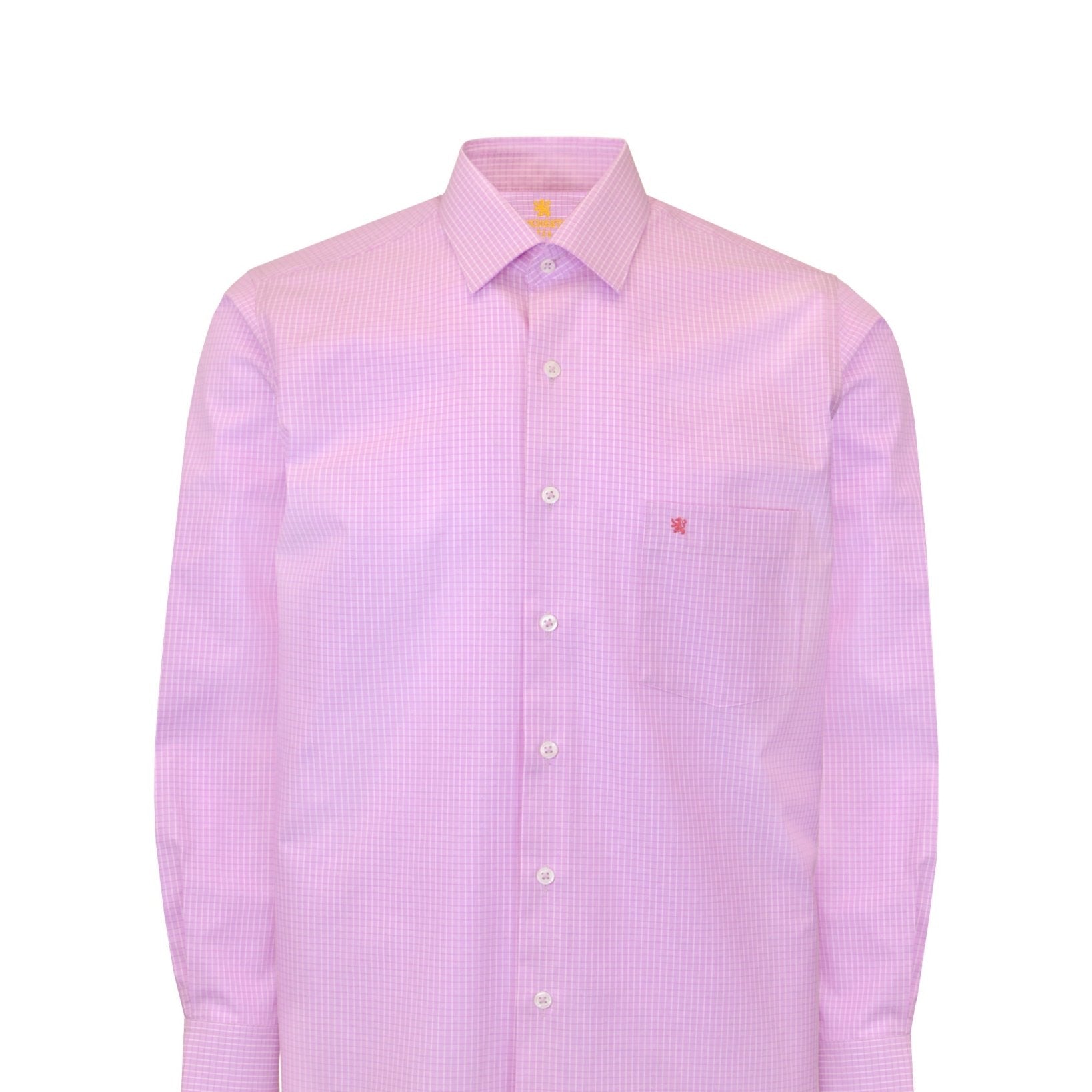 Manchester Camisa de Vestir en Algodón Puro: Regular Fit, Cuello Roma y Puño Ejecutivo - Manchester