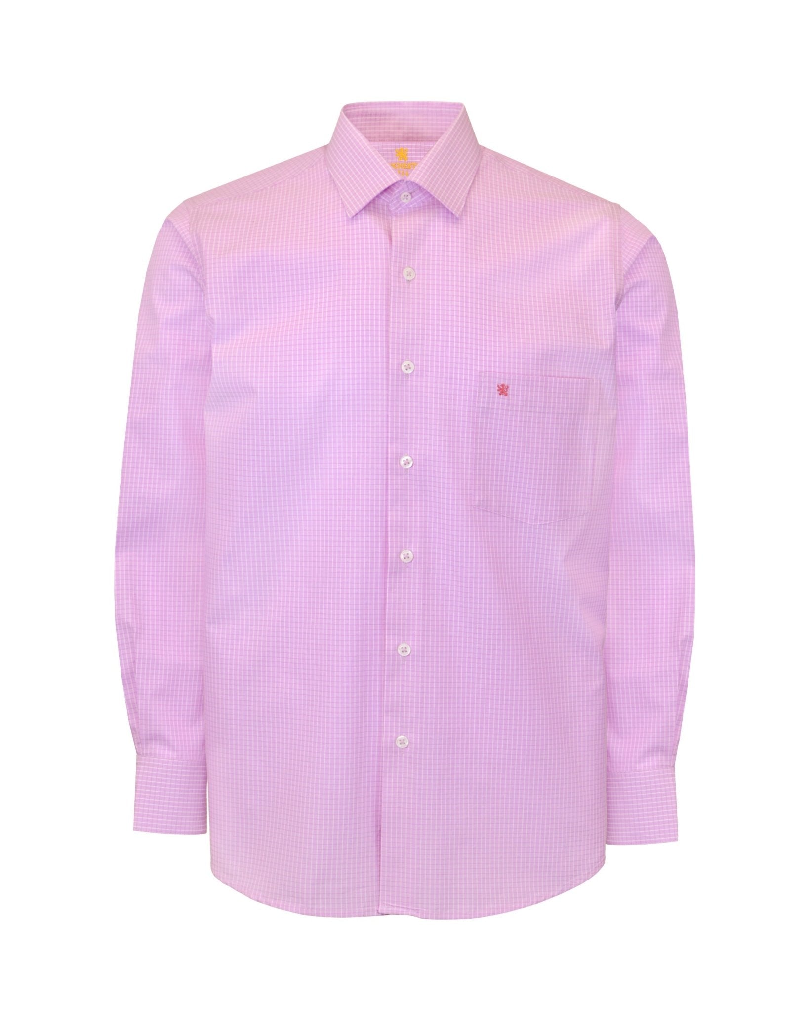 Manchester Camisa de Vestir en Algodón Puro: Regular Fit, Cuello Roma y Puño Ejecutivo - Manchester