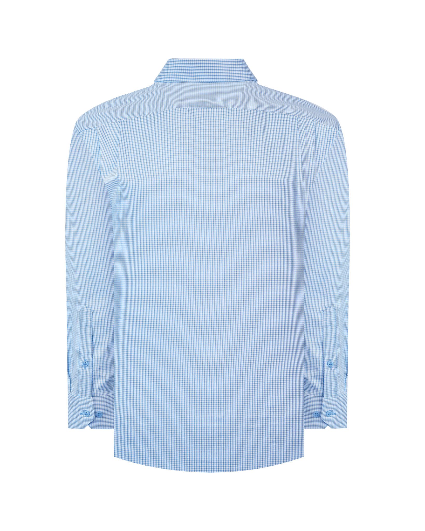 Manchester Camisa de Vestir Formal Minimalista de Cuadrícula Fina - Manchester