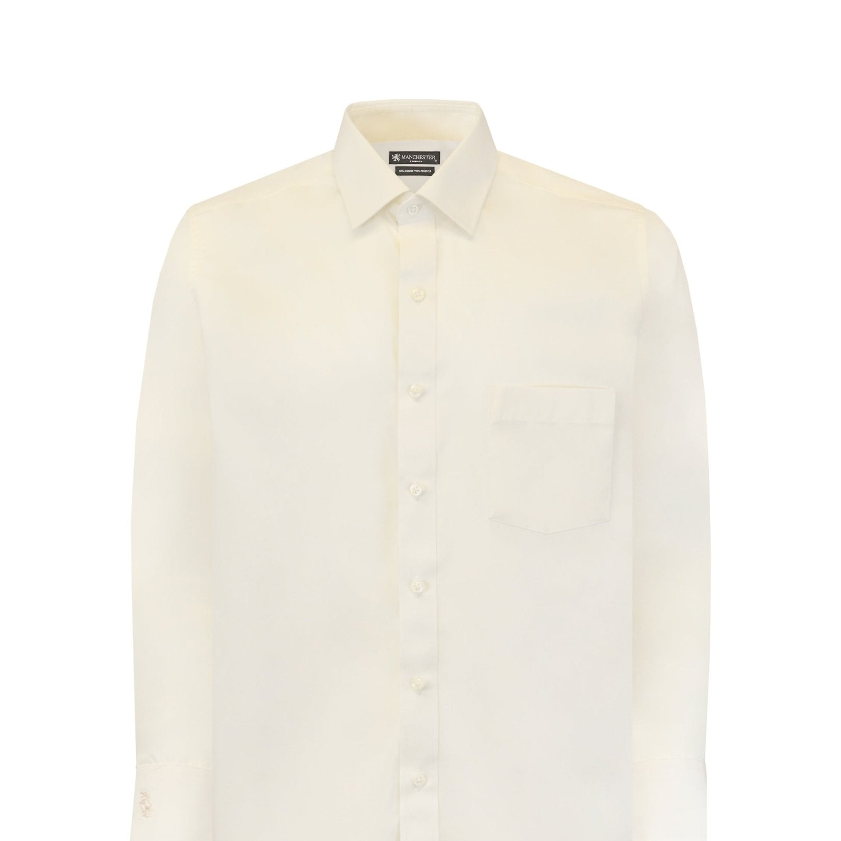 Manchester Camisa de Vestir Lisa Algodón y Poliéster - Manchester