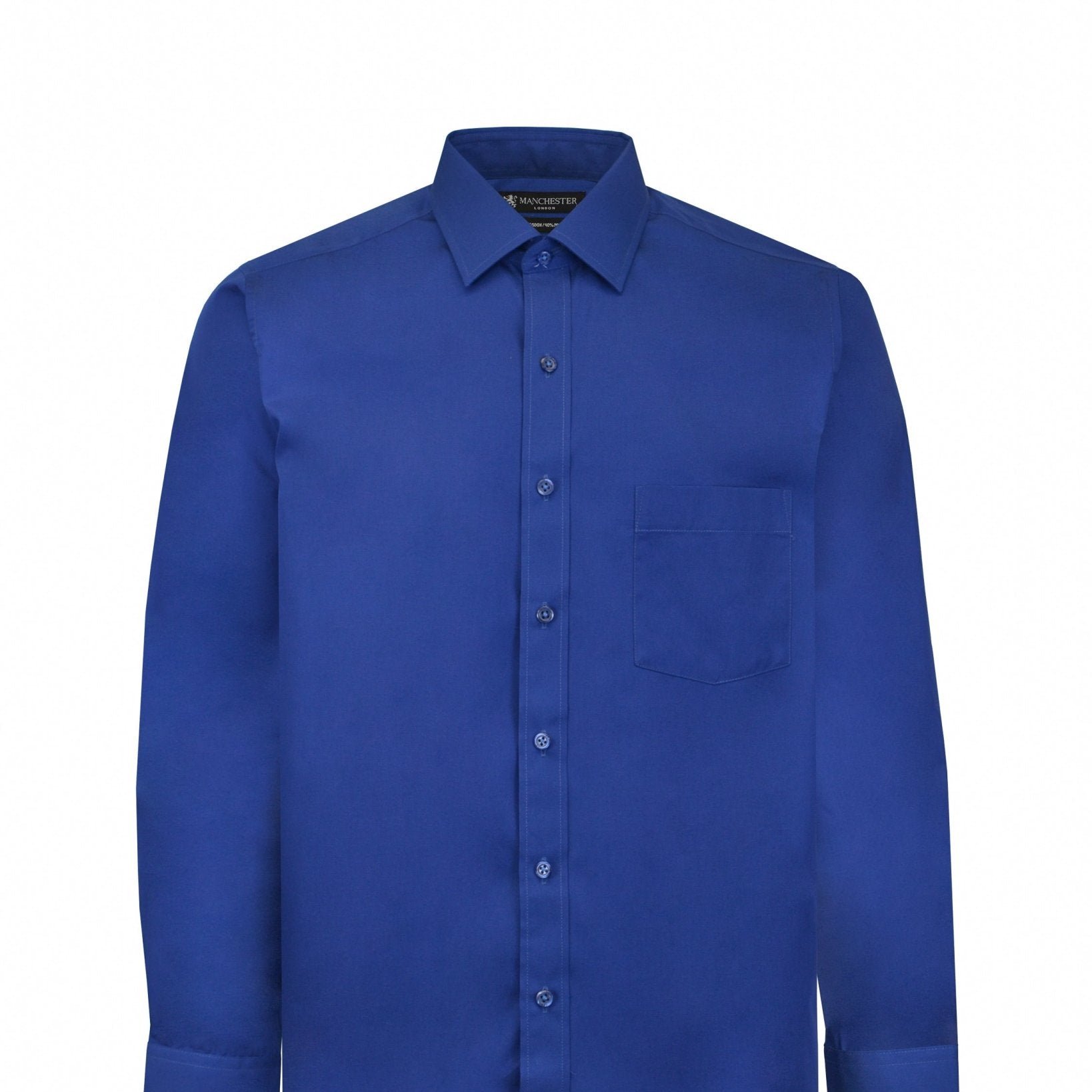 Manchester Camisa de Vestir Lisa Algodón y Poliéster - Manchester