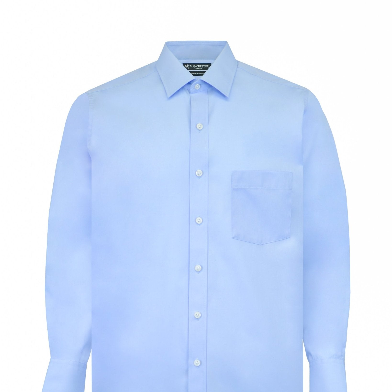Manchester Camisa de Vestir Lisa Algodón y Poliéster - Manchester