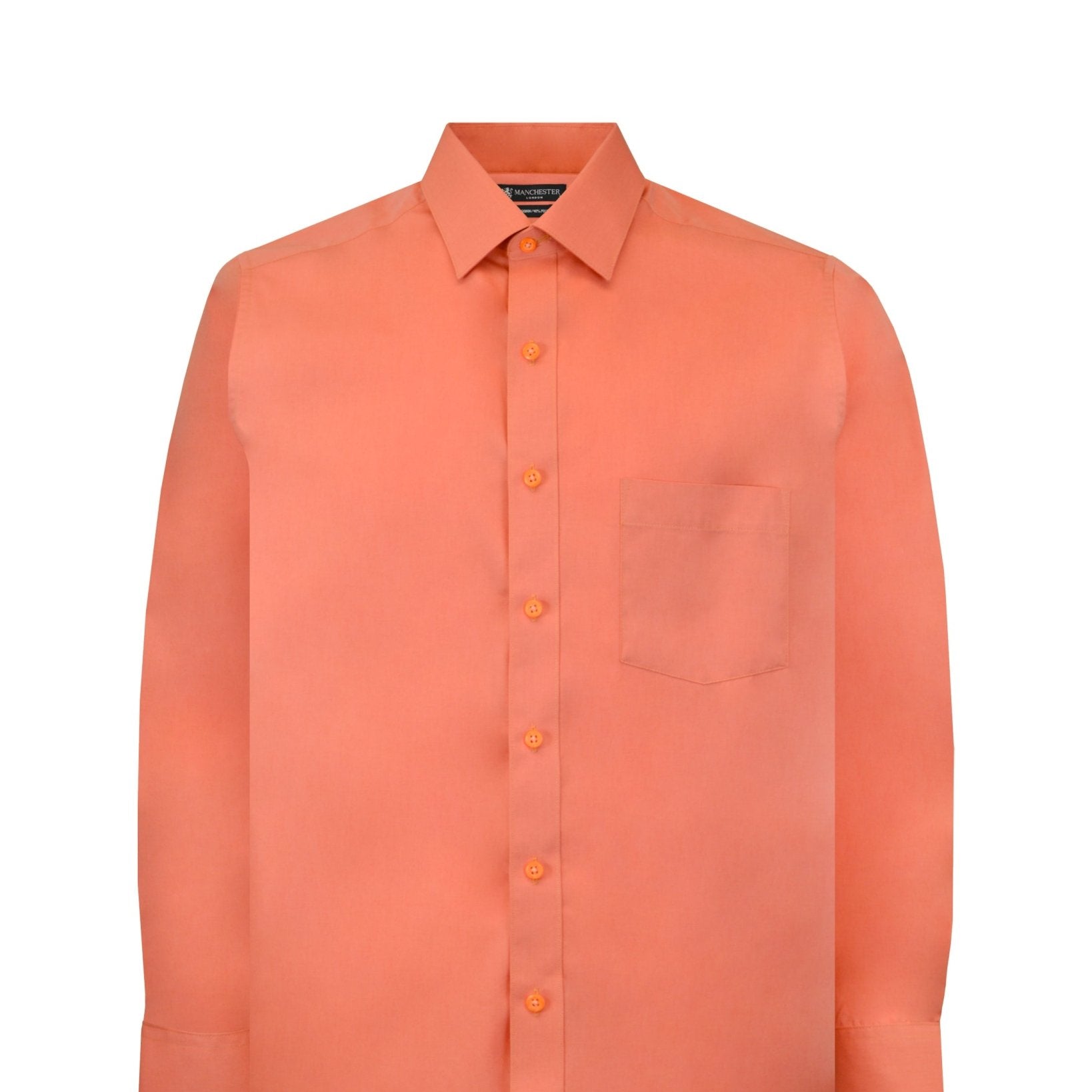 Manchester Camisa de Vestir Lisa Algodón y Poliéster - Manchester