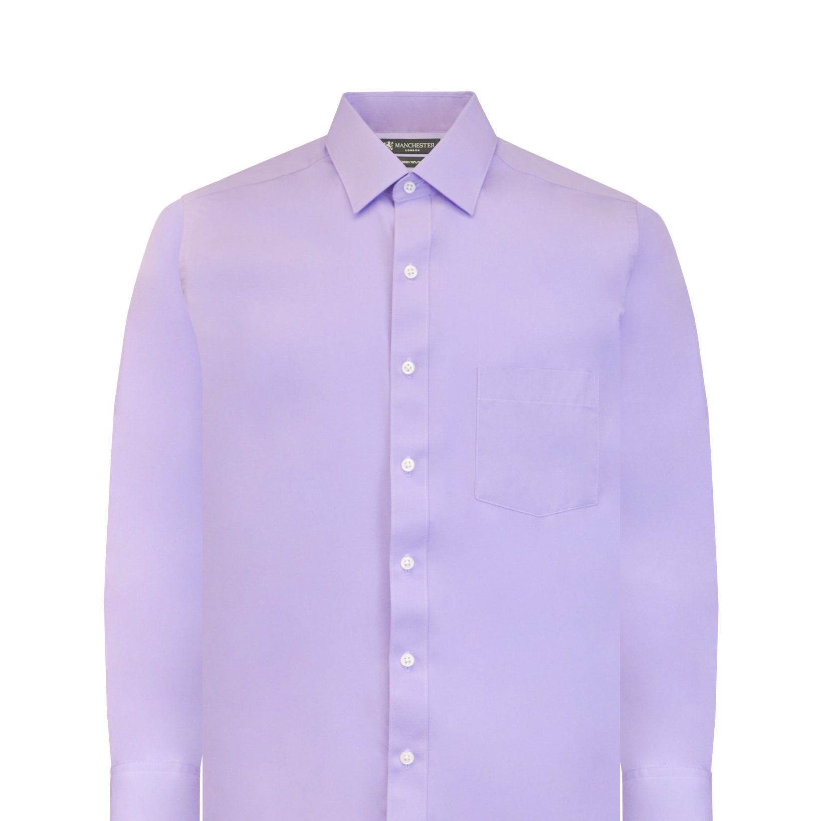 Manchester Camisa de Vestir Lisa Algodón y Poliéster - Manchester