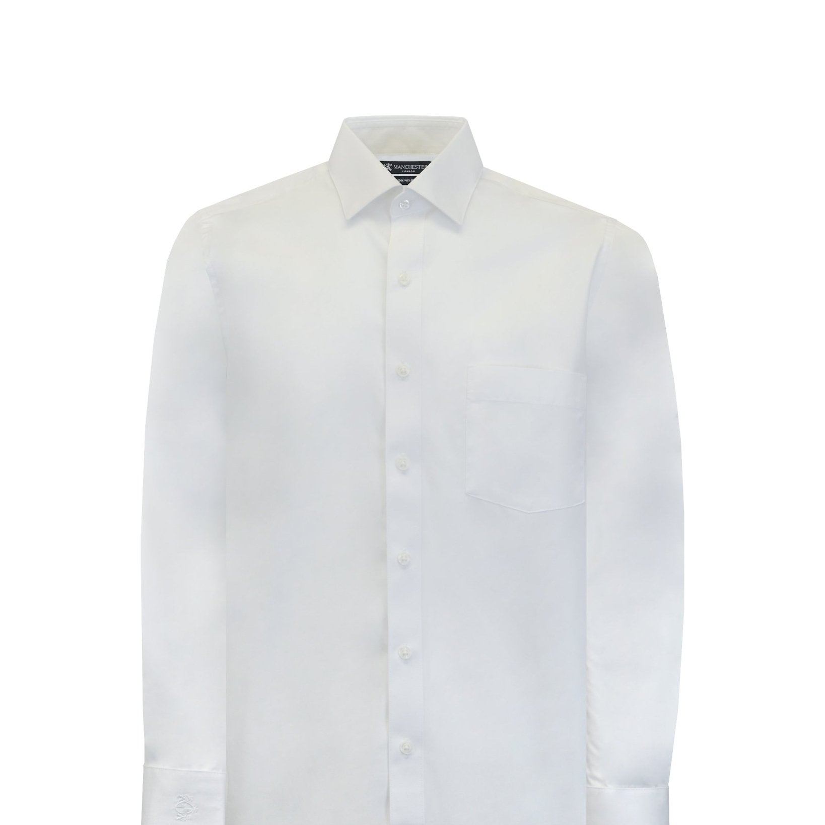 Manchester Camisa de Vestir Lisa Algodón y Poliéster - Manchester
