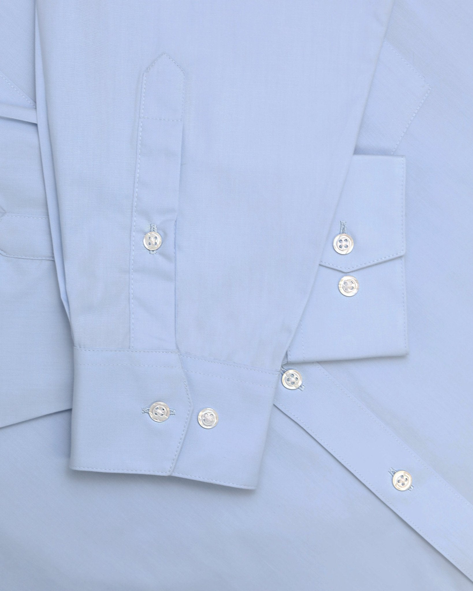 Manchester Camisa de Vestir Lisa Big and Tall Algodón y Poliéster con Cuello Ajustable - Manchester
