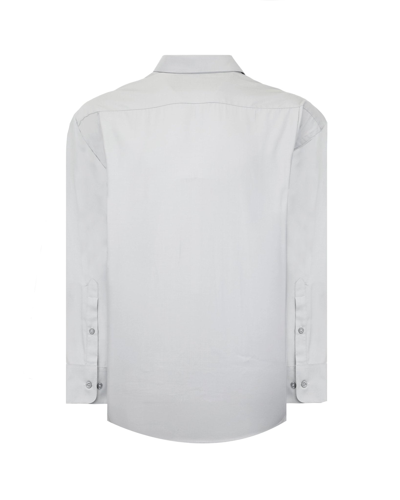 Manchester Camisa de Vestir Lisa Big and Tall - Manga Larga - Manchester