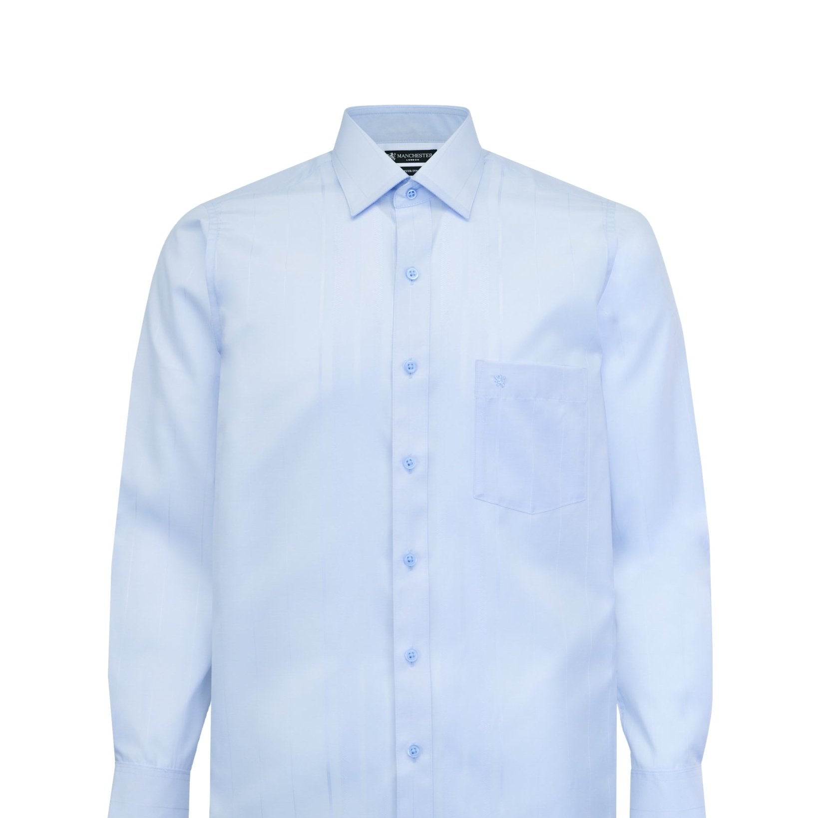 Manchester Camisa de Vestir Poliéster y Algodón Manga Larga - Manchester
