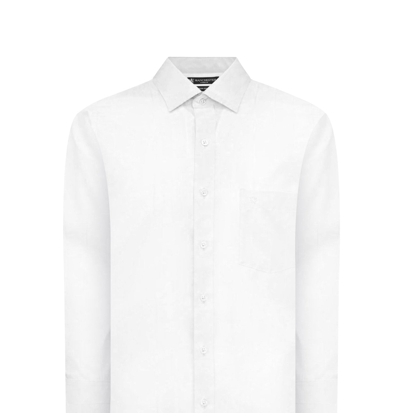 Manchester Camisa de Vestir Poliéster y Algodón Manga Larga - Manchester