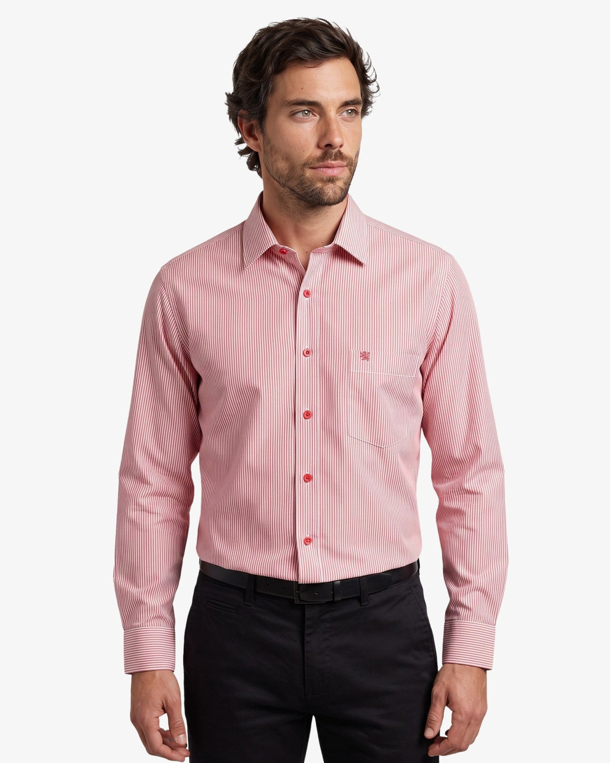 Manchester Camisa de Vestir Rayas Finas - Manchester