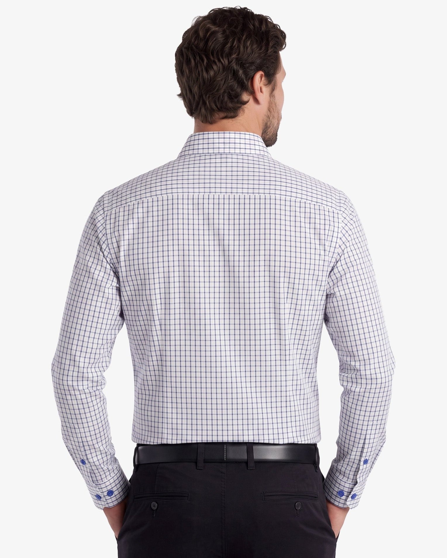 Manchester Camisa de Vestir Rayas Finas Slim Fit - Manchester
