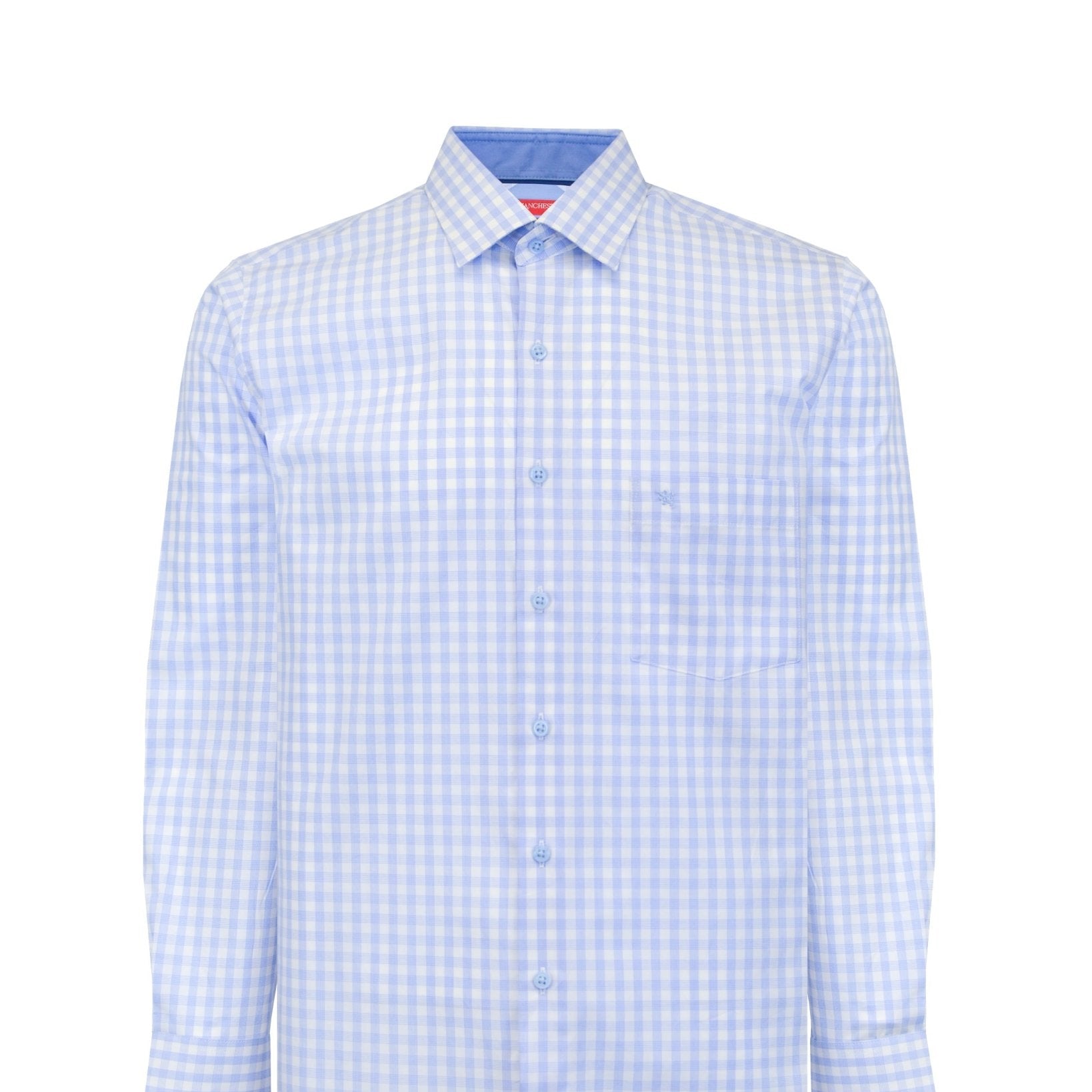 Manchester Camisa de Vestir Slim Fit Cuadros Tradicionales - Manga Larga - Manchester