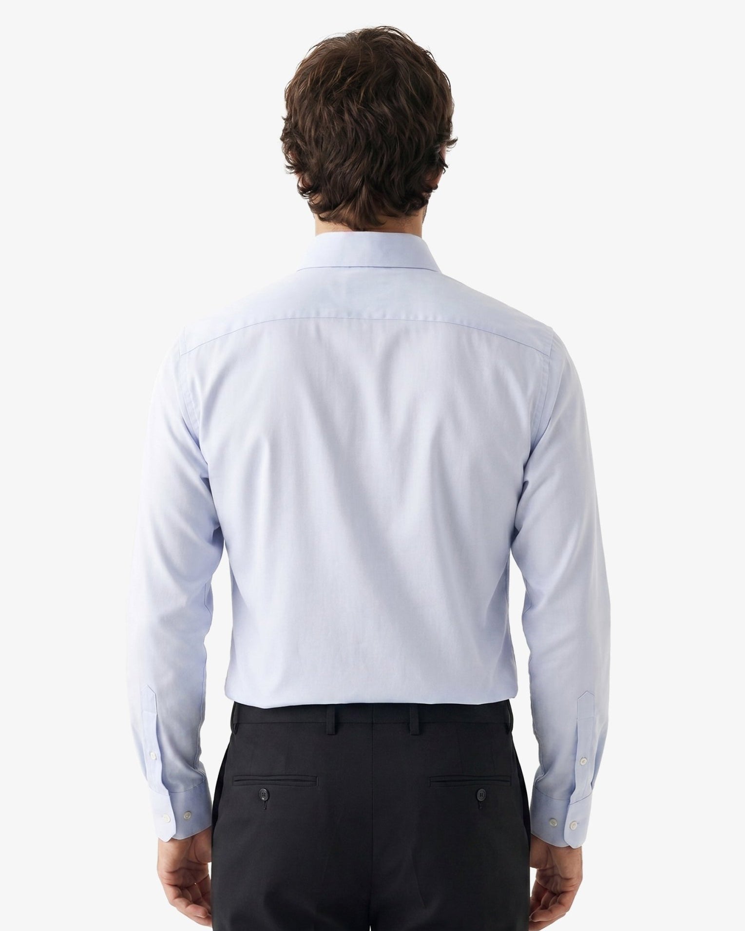Manchester Camisa de Vestir Slim Fit Puños Convertibles - Mezcla de algodón - Manchester
