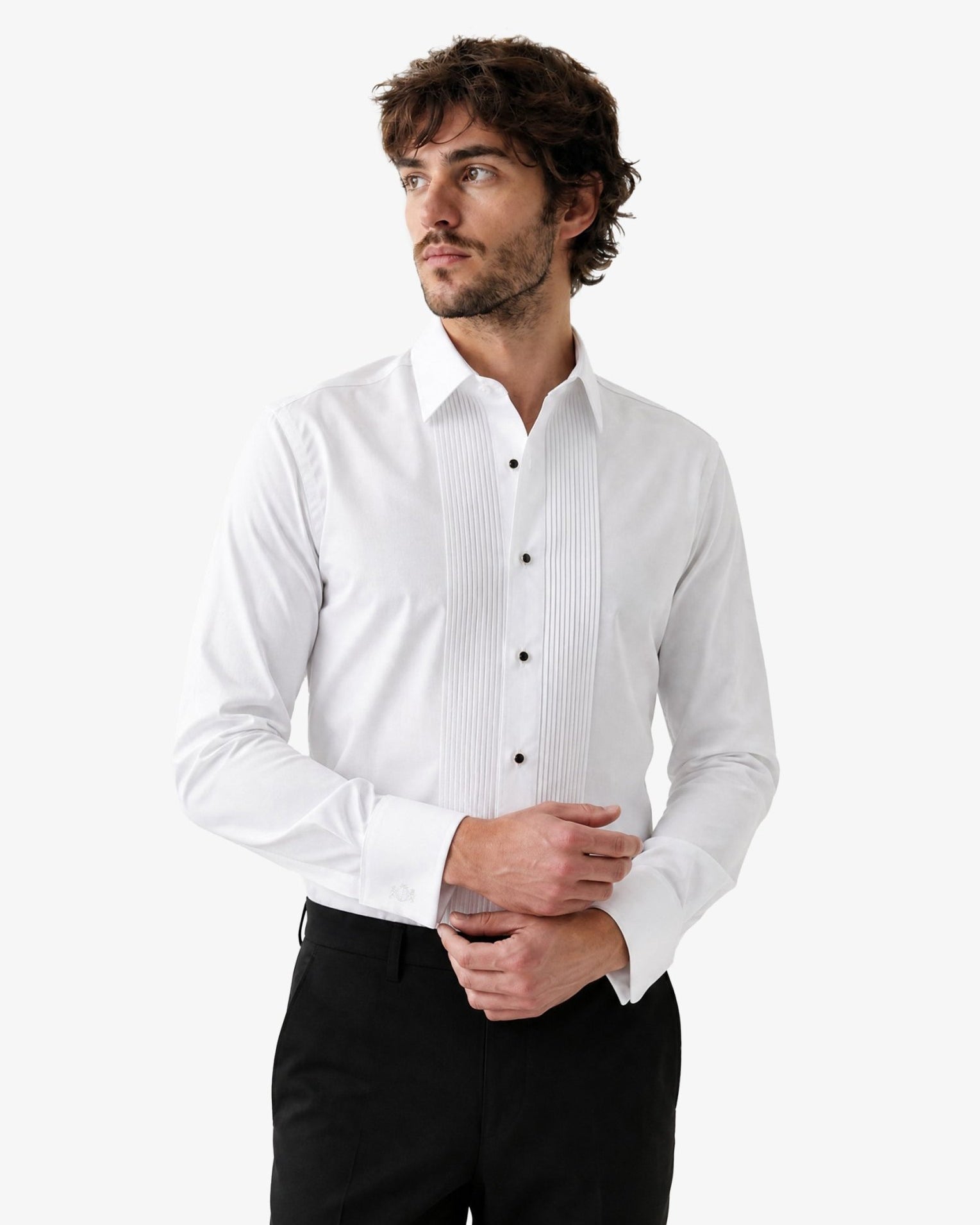 Manchester Camisa Etiqueta Cuello Ajustable Algodón y Poliéster - Manchester
