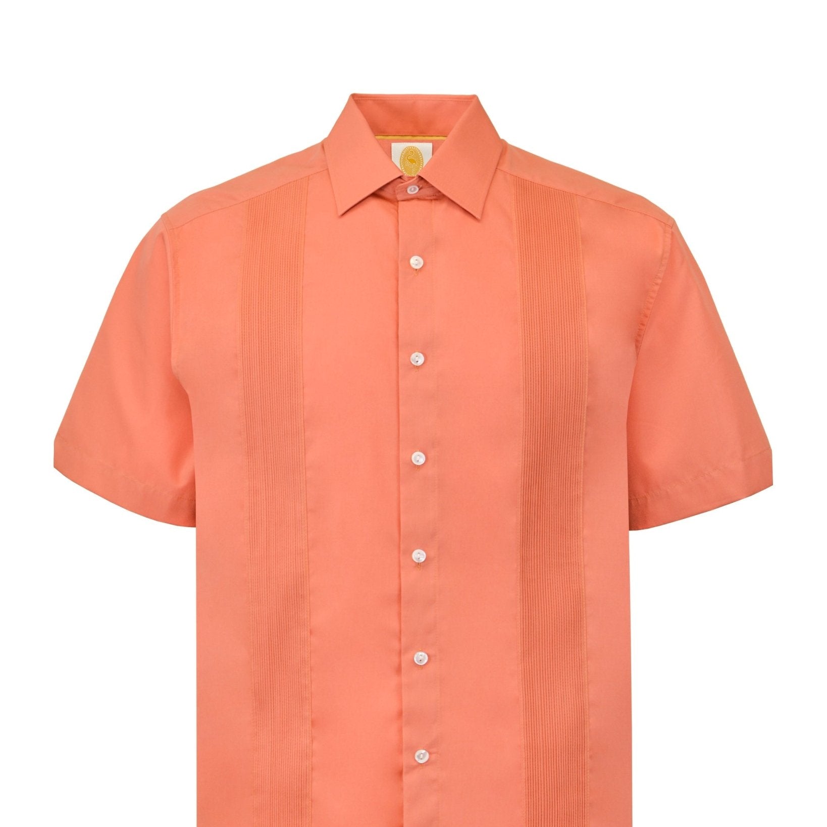 Manchester Camisa Guayabera Algodón y Poliéster - Manga Corta - Manchester