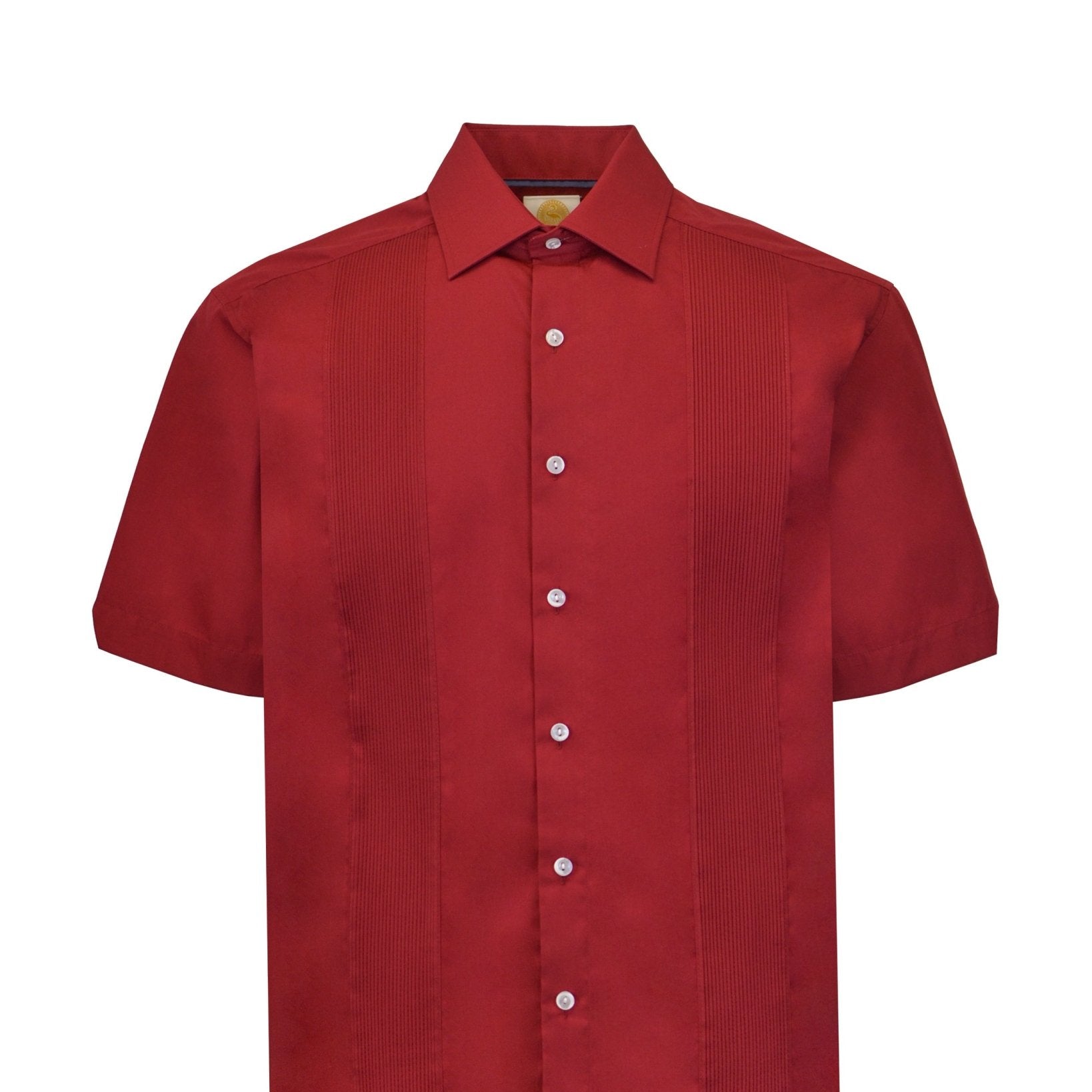 Manchester Camisa Guayabera Algodón y Poliéster - Manga Corta - Manchester