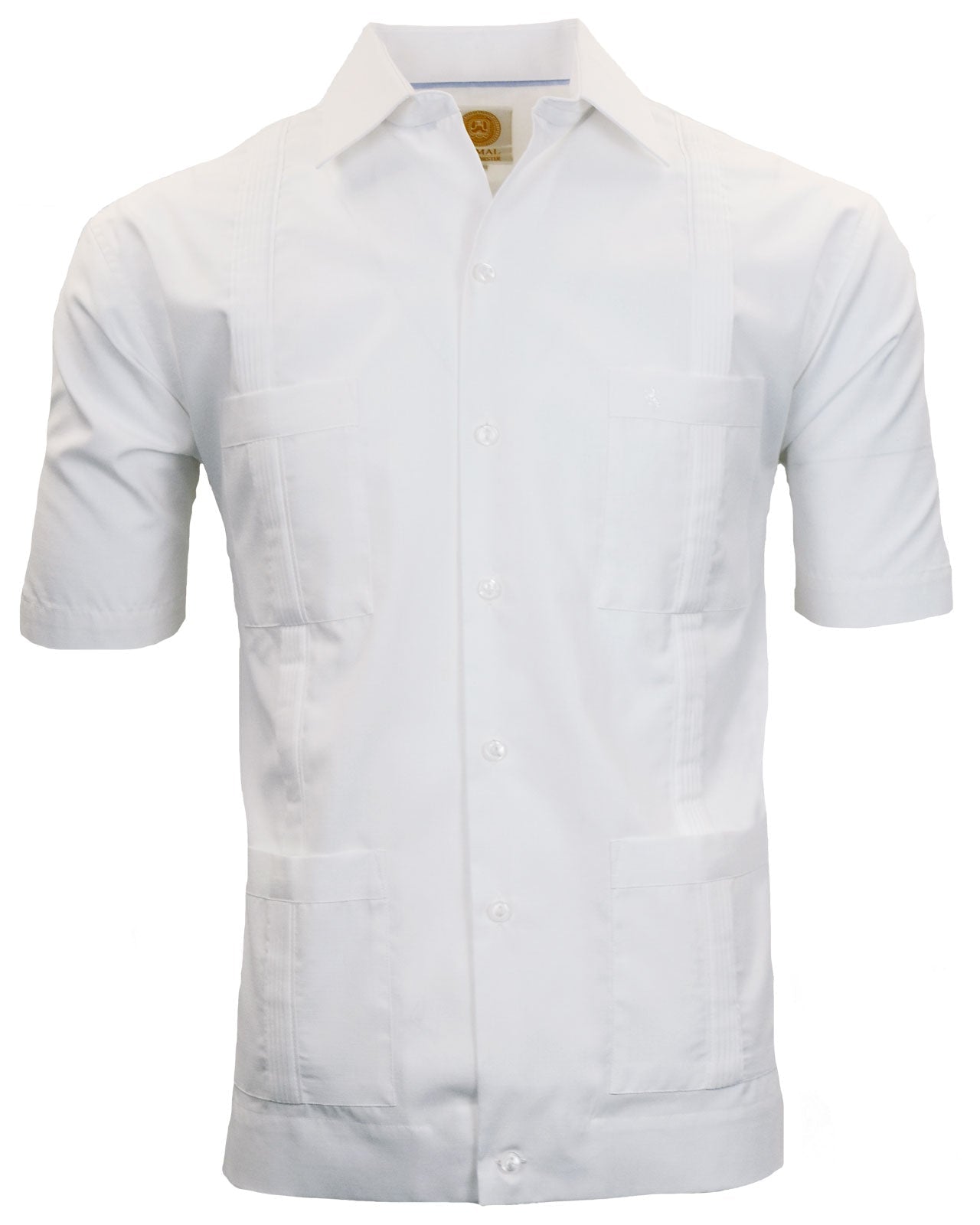 Manchester Camisa Guayabera Corta Algodón y Poliéster Manga Corta - Manchester
