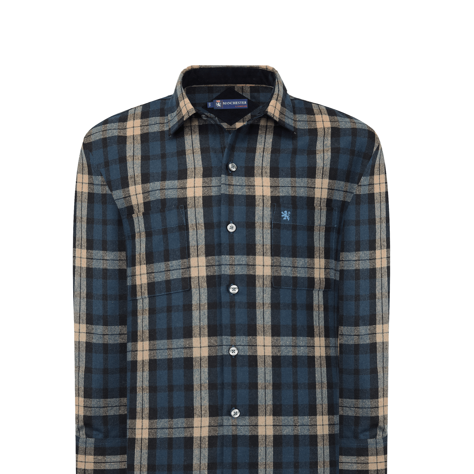 Manchester Camisa Lana en Cuadros - Manchester