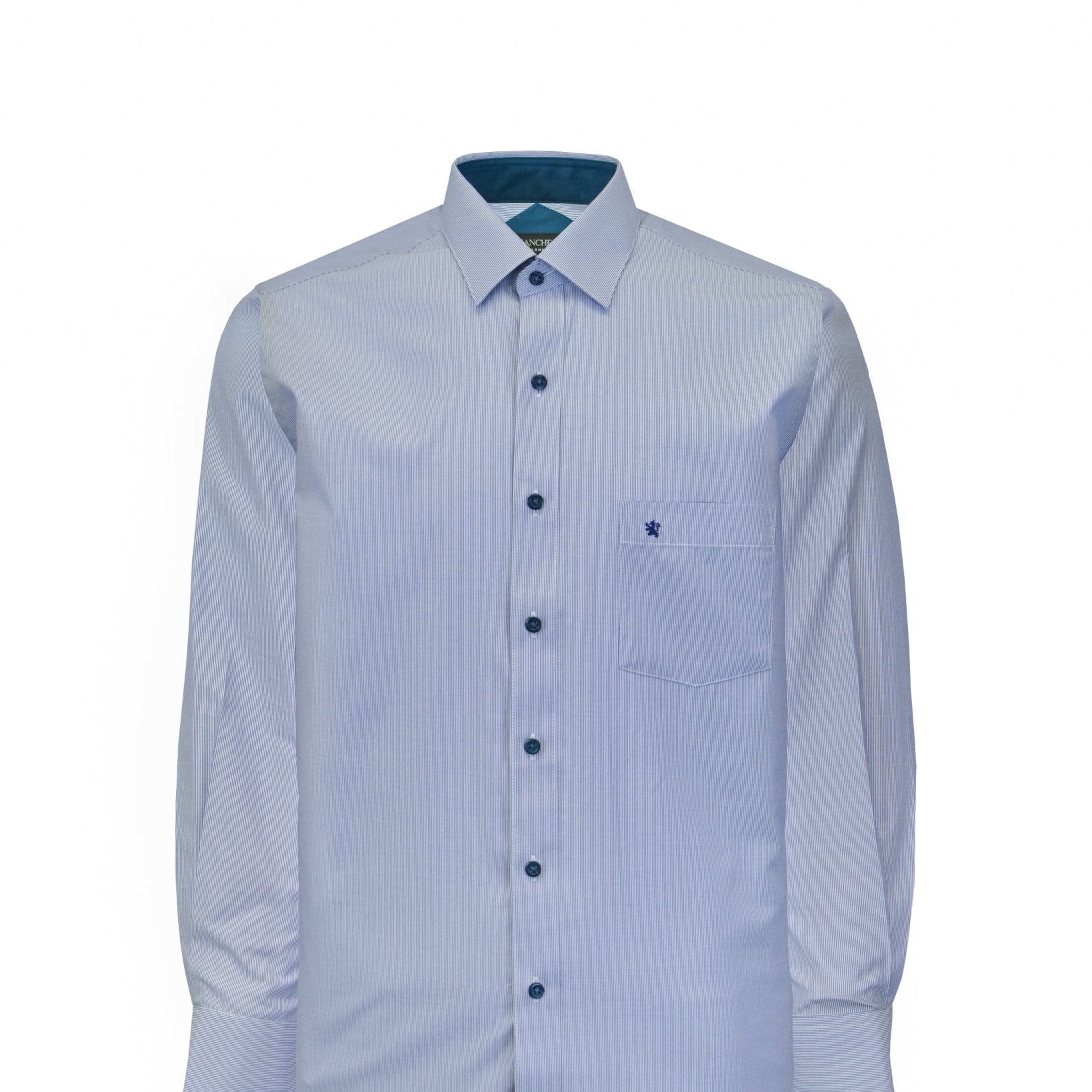 Manchester Camisa Regular Fit en Algodón - Poliéster - Manchester