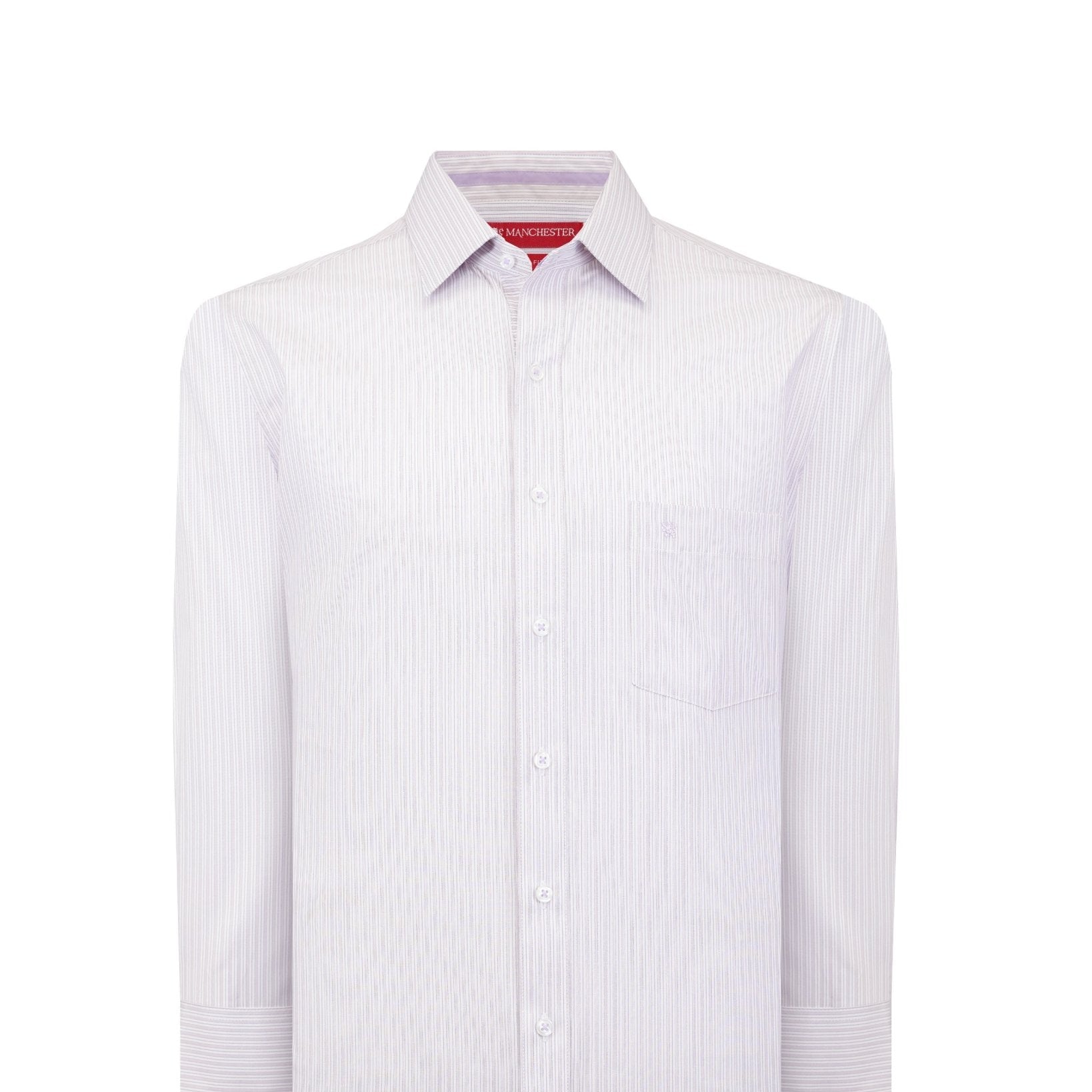 Manchester Camisa Slim Fit Vestir Poliéster y Algodón - Manchester