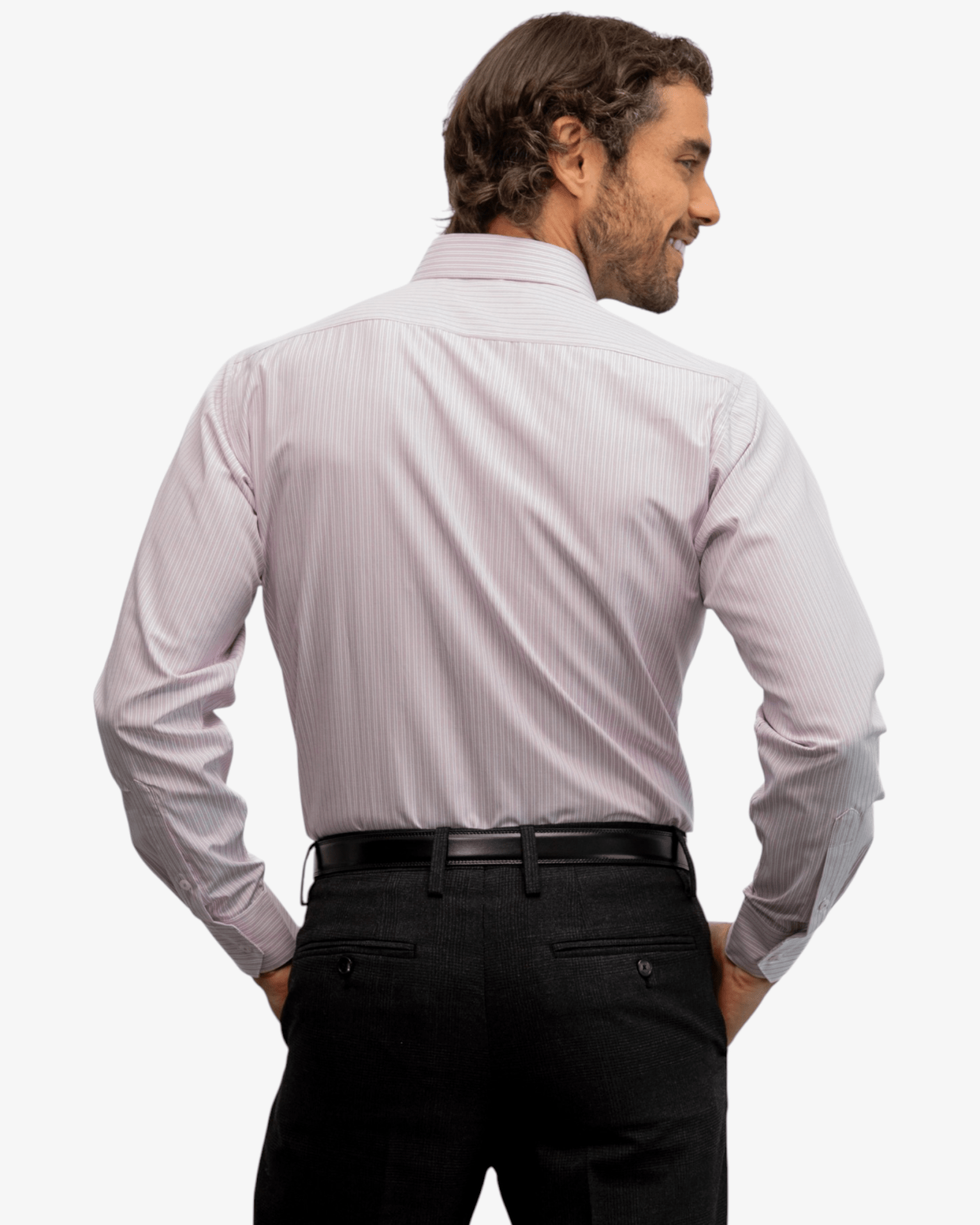Manchester Camisa Slim Fit Vestir Poliéster y Algodón - Manchester