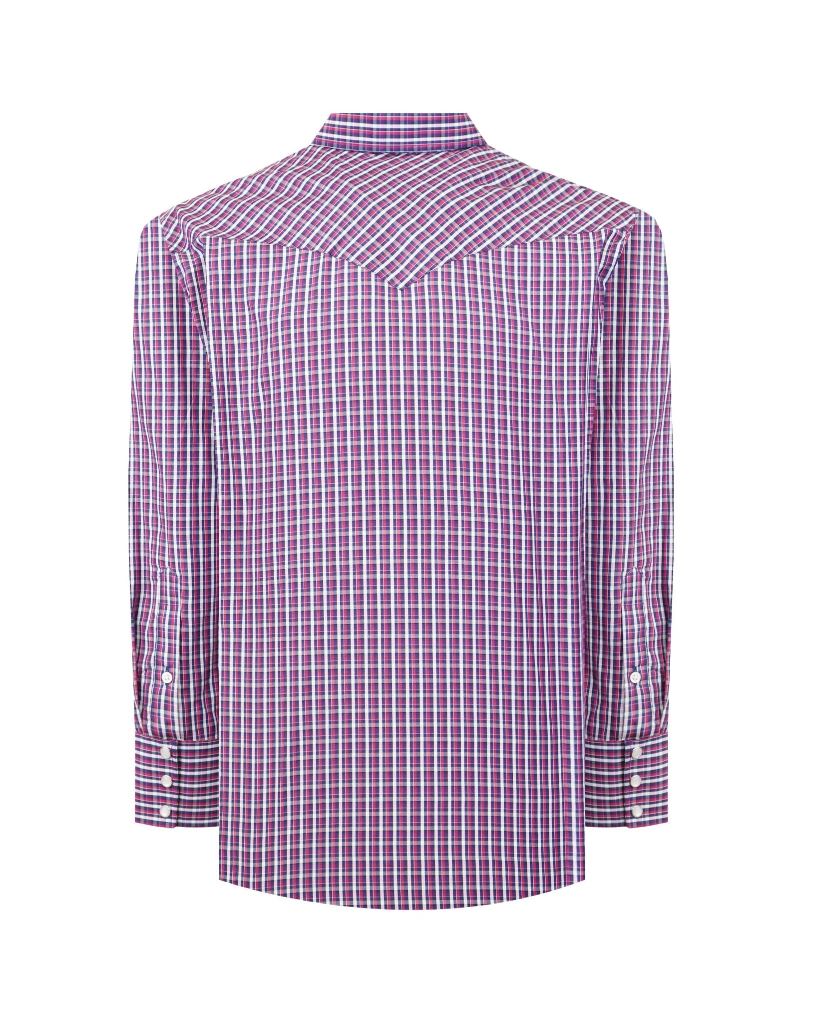 Manchester Camisa Vaquera Cuadros Algodón - Poliéster Manga Larga - Manchester