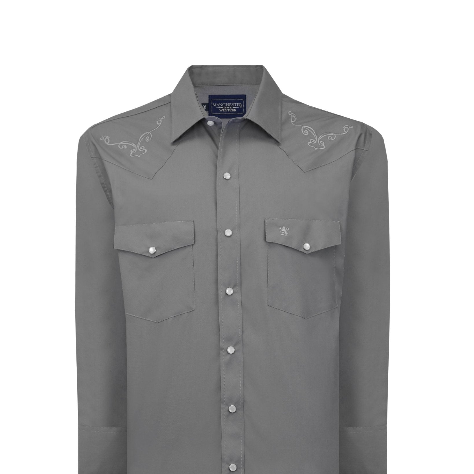 Manchester Camisa Vaquera Premium con Bordado Western - Manchester