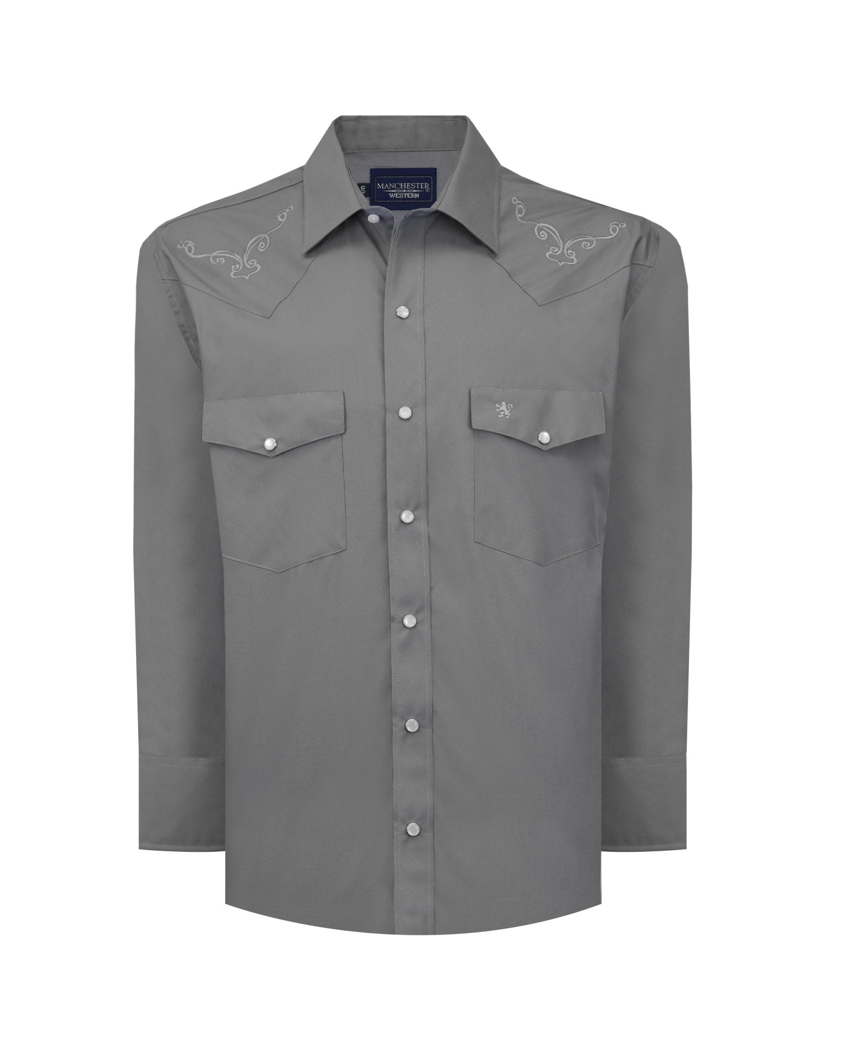 Manchester Camisa Vaquera Premium con Bordado Western - Manchester