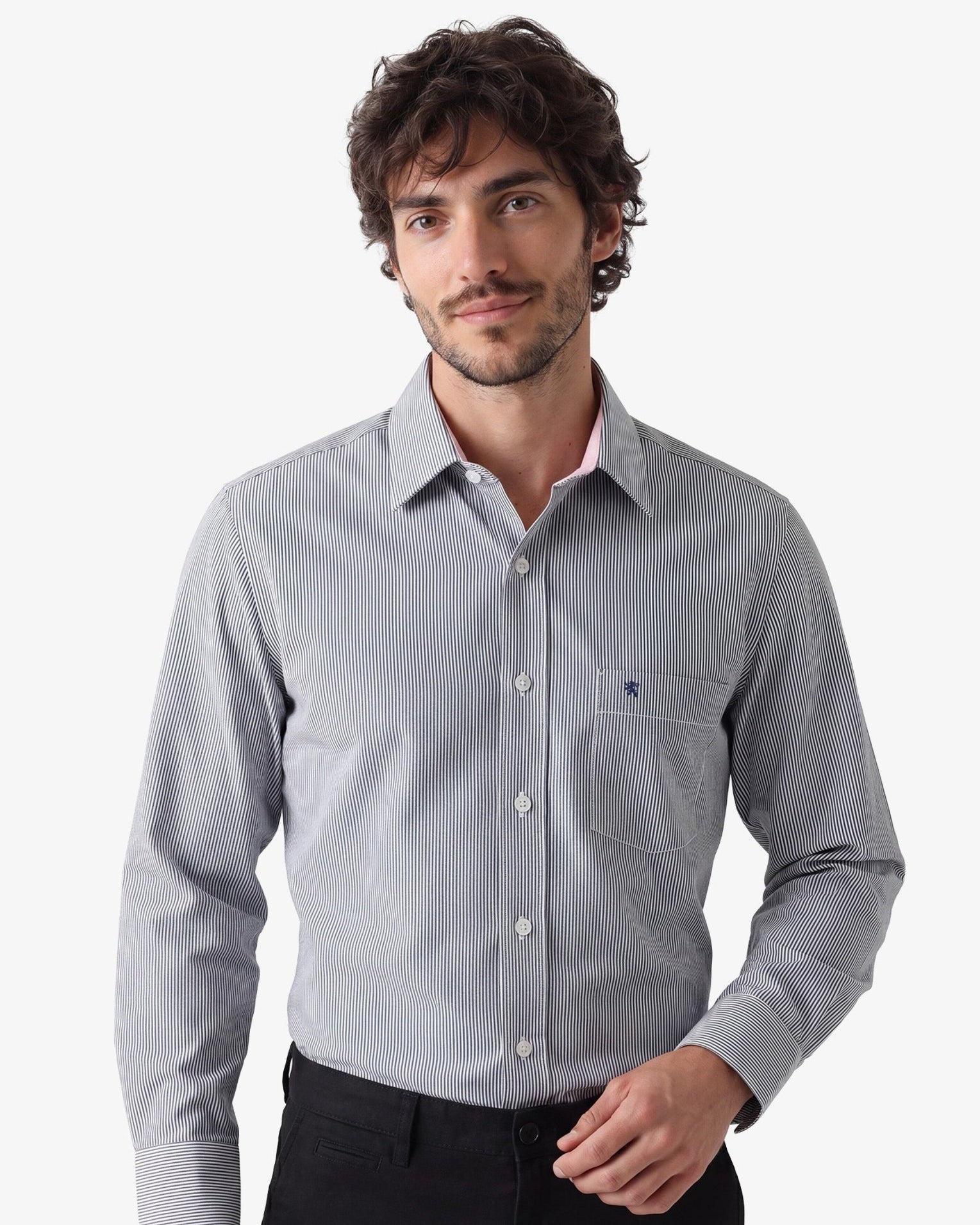 Manchester Camisa Vestir Elite 100% Algodón Lisa - Manchester
