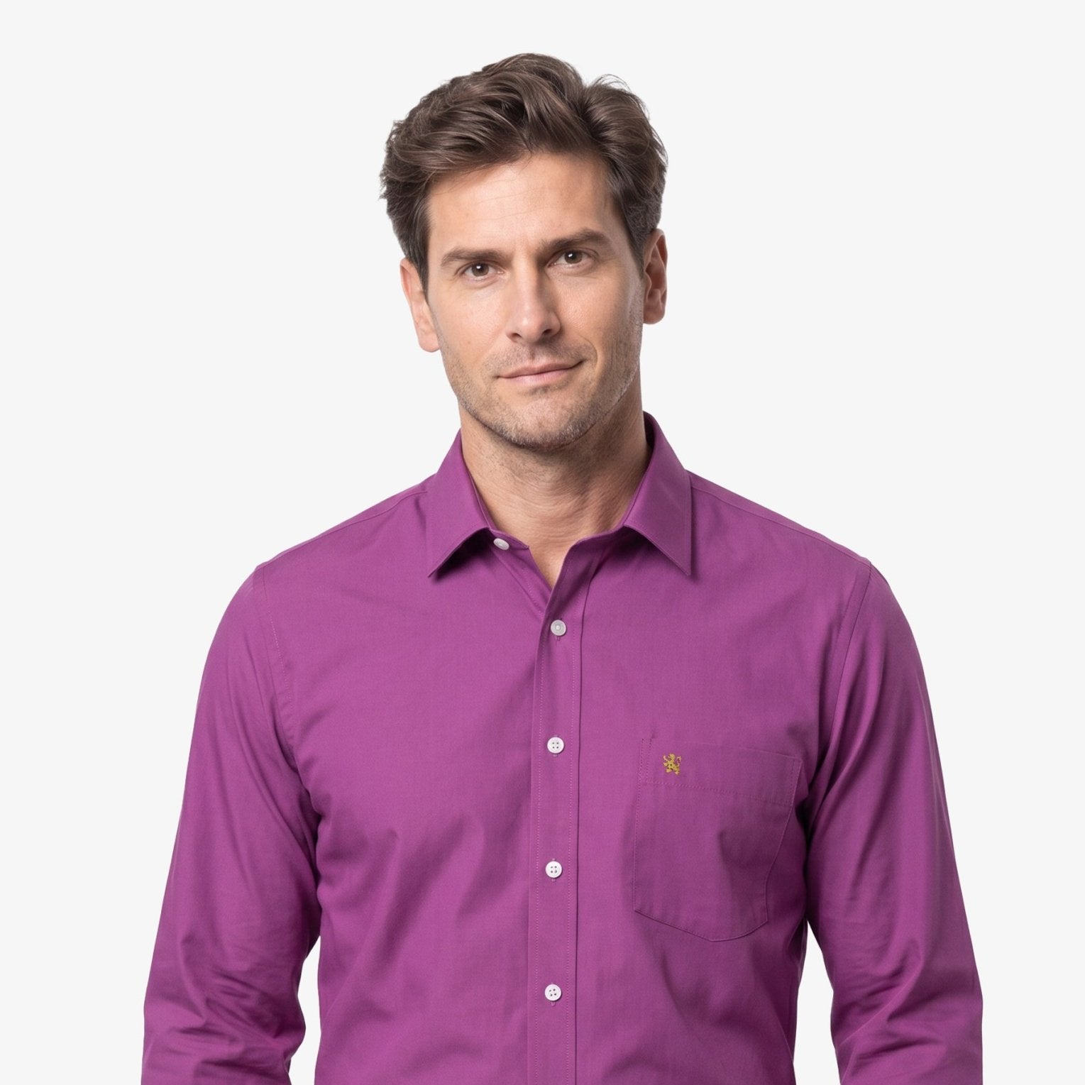 Manchester Camisa Vestir Elite 100% Algodón - Manga Larga - Manchester