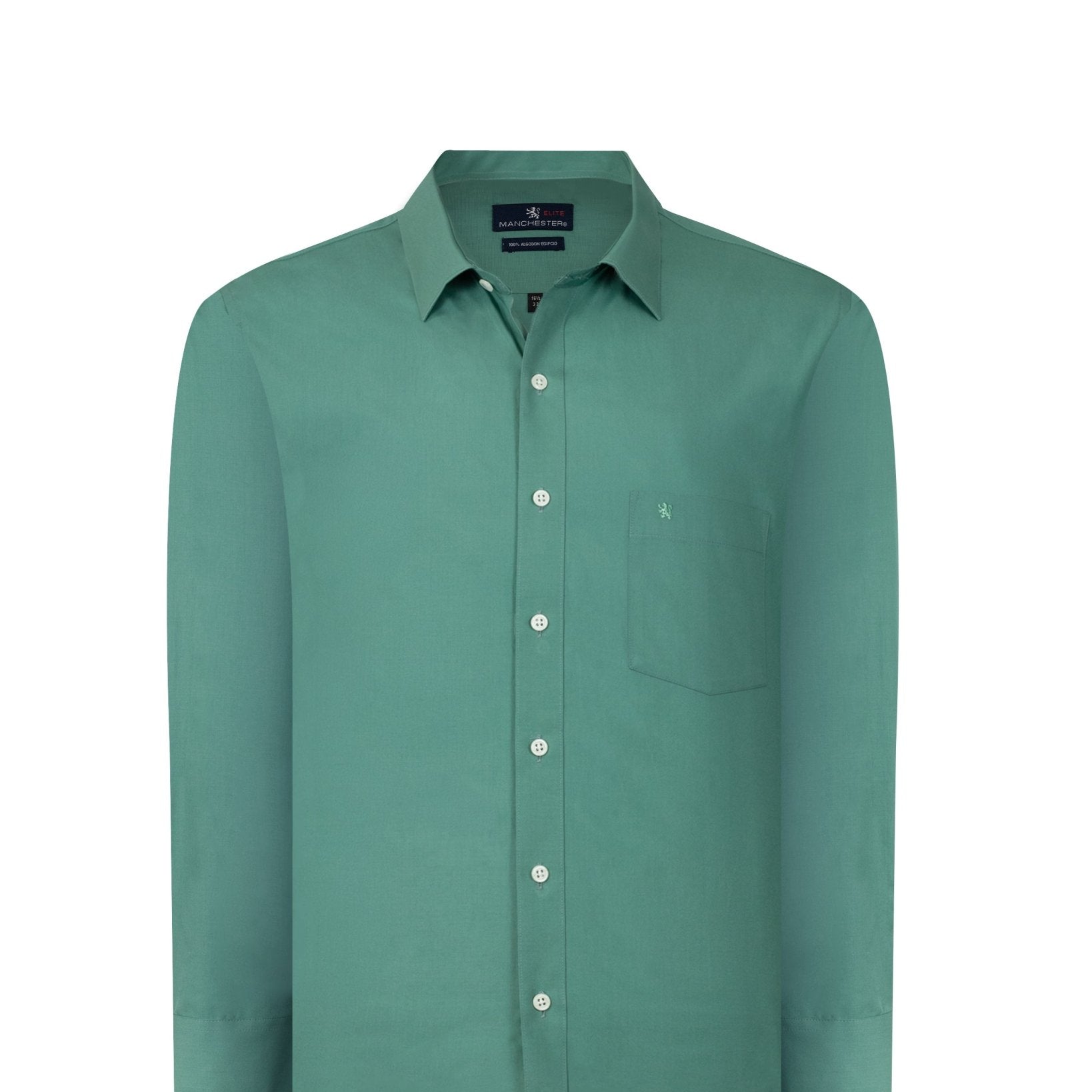 Manchester Camisa Vestir Elite 100% Algodón - Manga Larga - Manchester