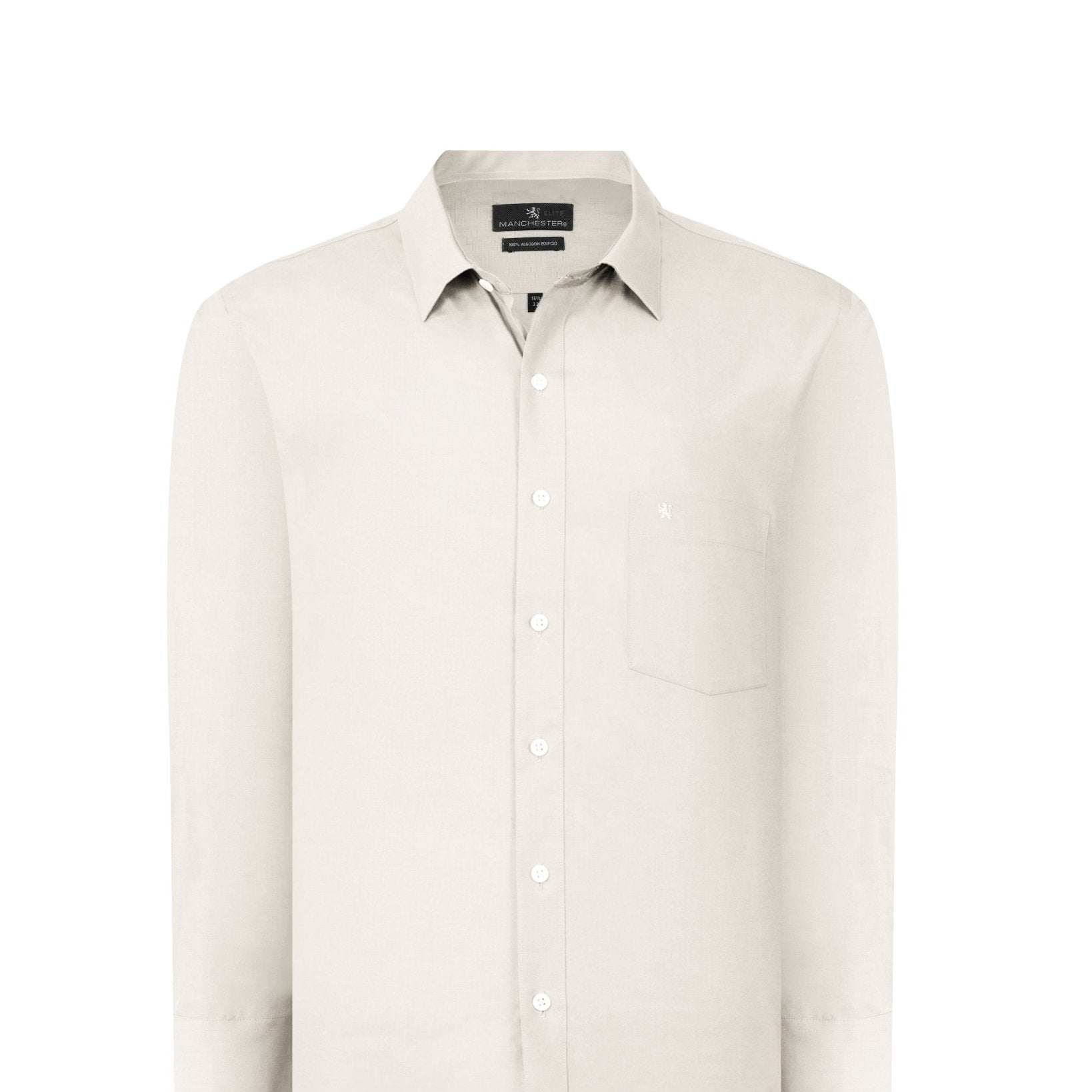 Manchester Camisa Vestir Elite 100% Algodón - Manga Larga - Manchester