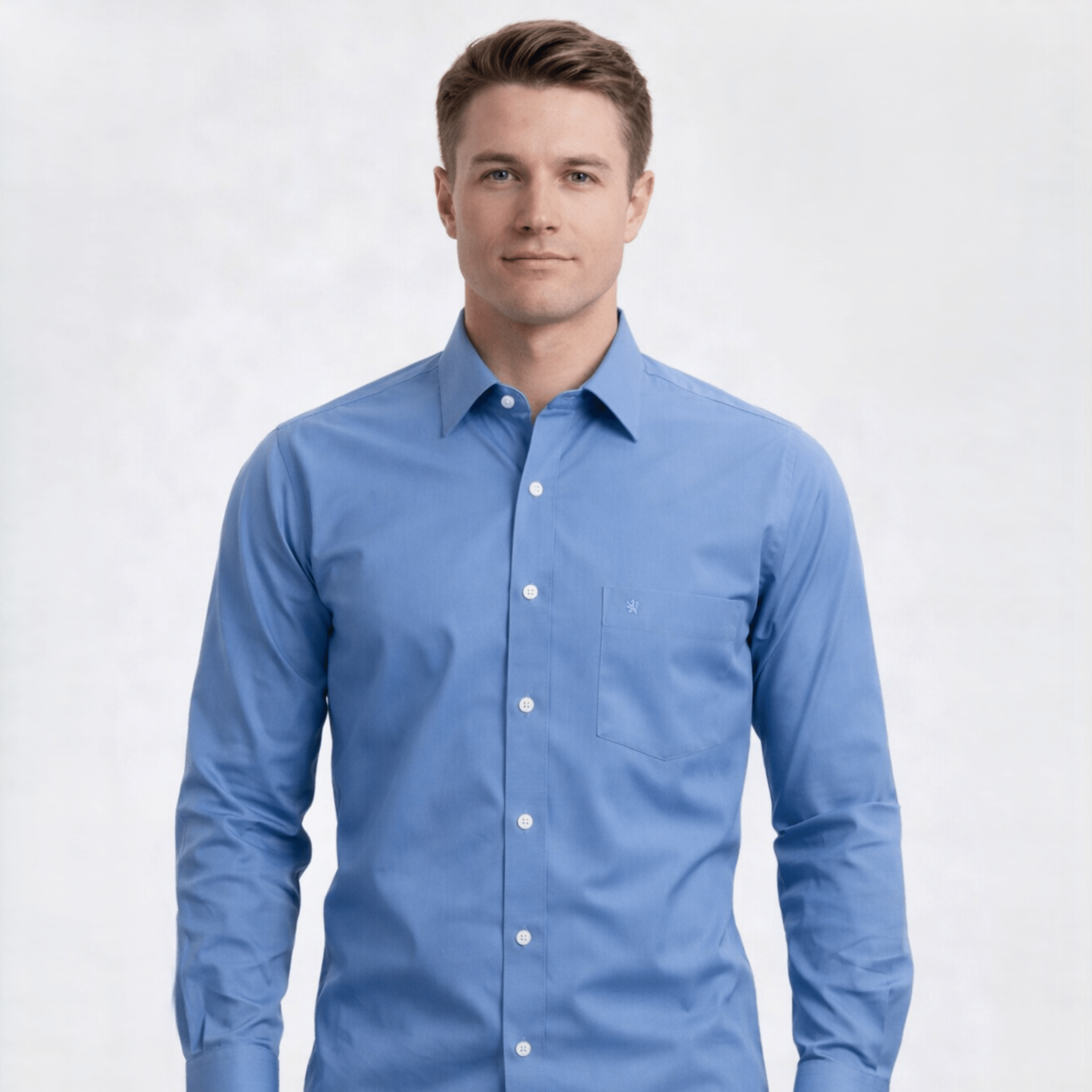 Manchester Camisa Vestir Elite 100% Algodón - Manga Larga - Manchester