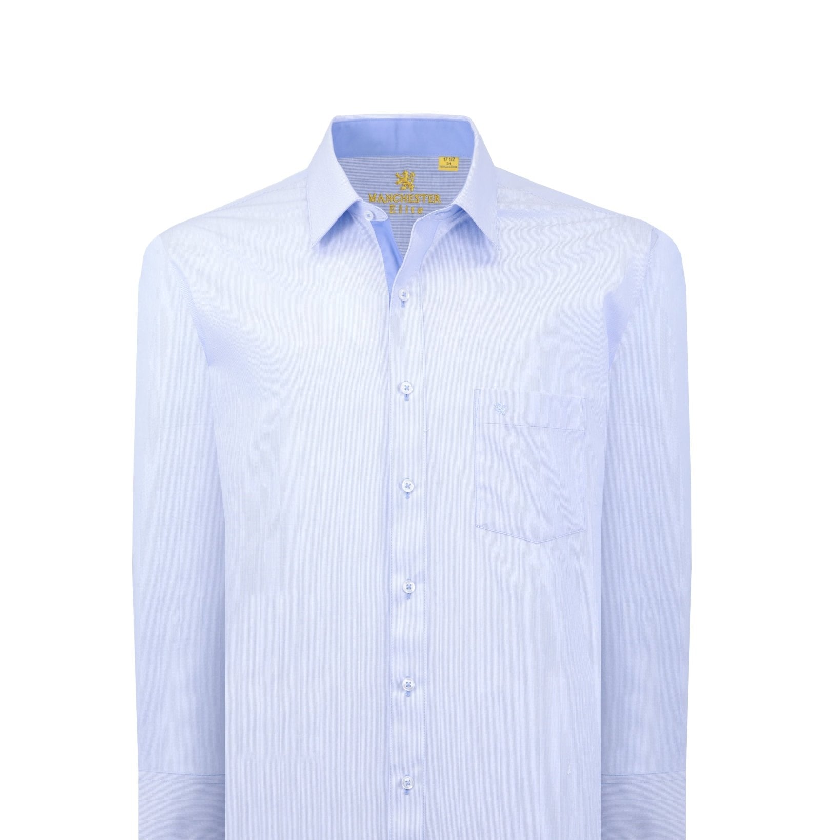 Manchester Camisa Vestir Elite 100% Algodón Wrinkle Free - Manchester