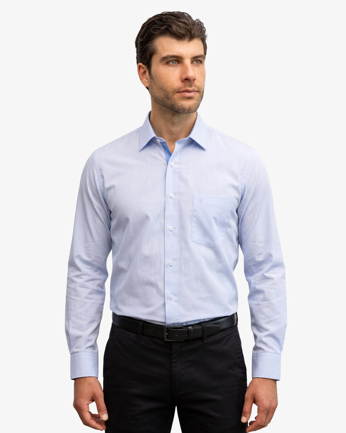 Manchester Camisa Vestir Elite 100% Algodón Wrinkle Free - Manchester