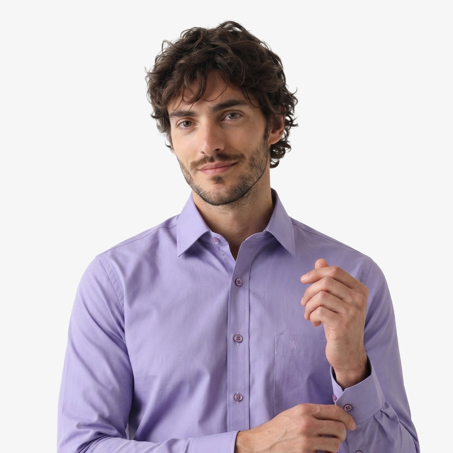 Manchester Camisa Vestir Slim Fit 100% Algodón - Manga Larga - Manchester