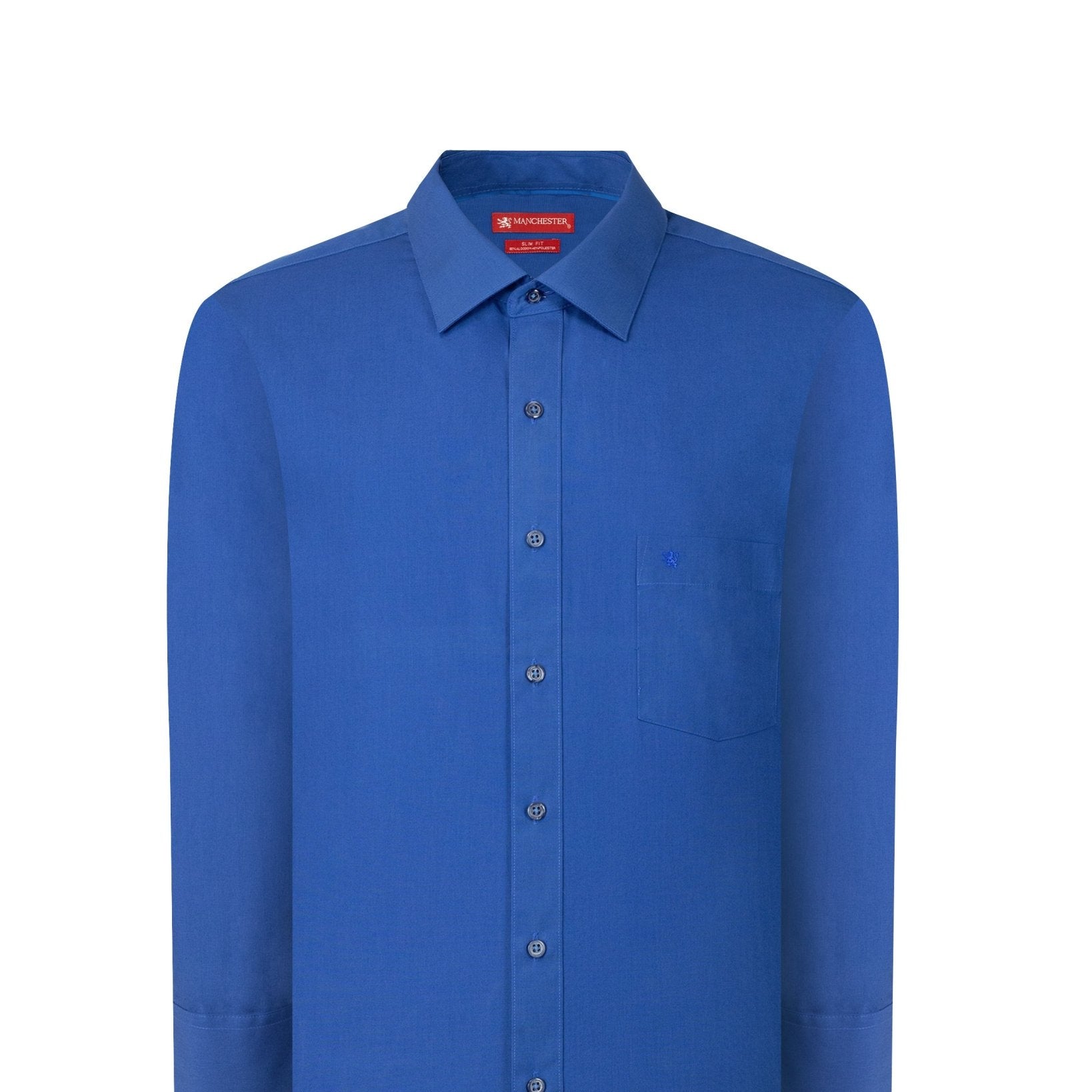 Manchester Camisa Vestir Slim Fit Algodón-Poliéster - Manga Larga - Manchester
