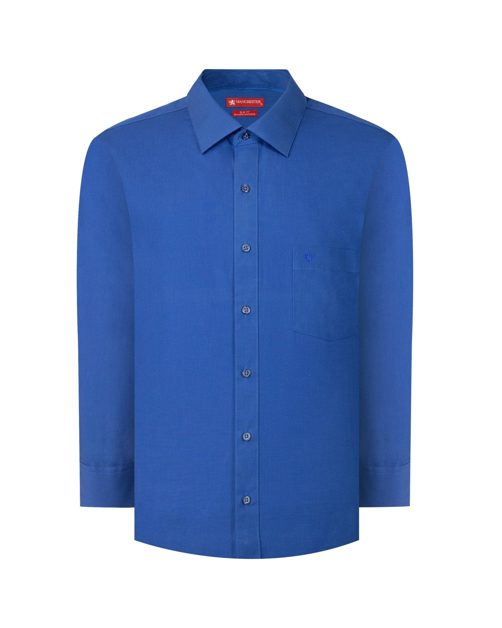 Manchester Camisa Vestir Slim Fit Algodón-Poliéster - Manga Larga - Manchester