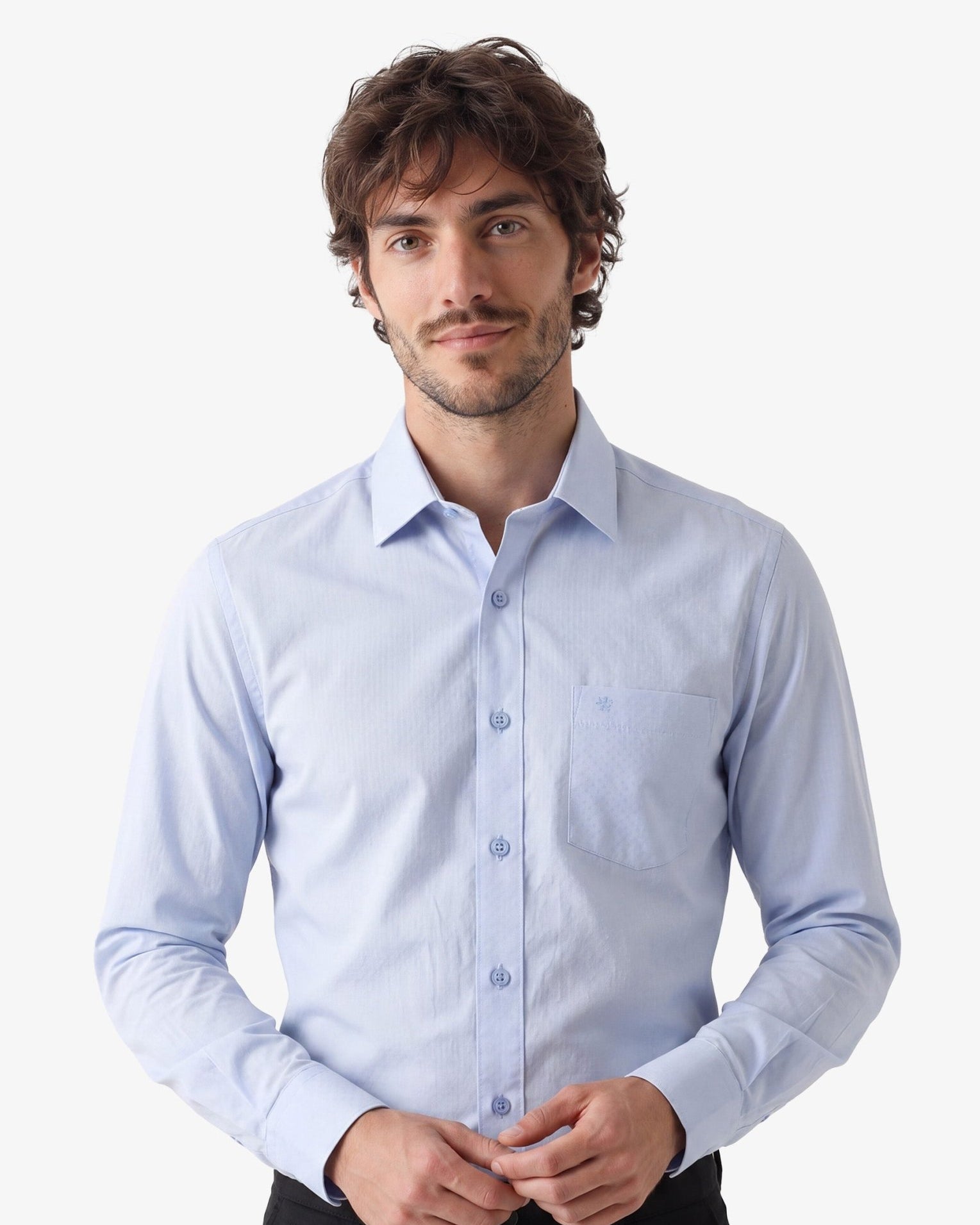 Manchester Camisa Vestir Slim Fit Lisa - Manchester