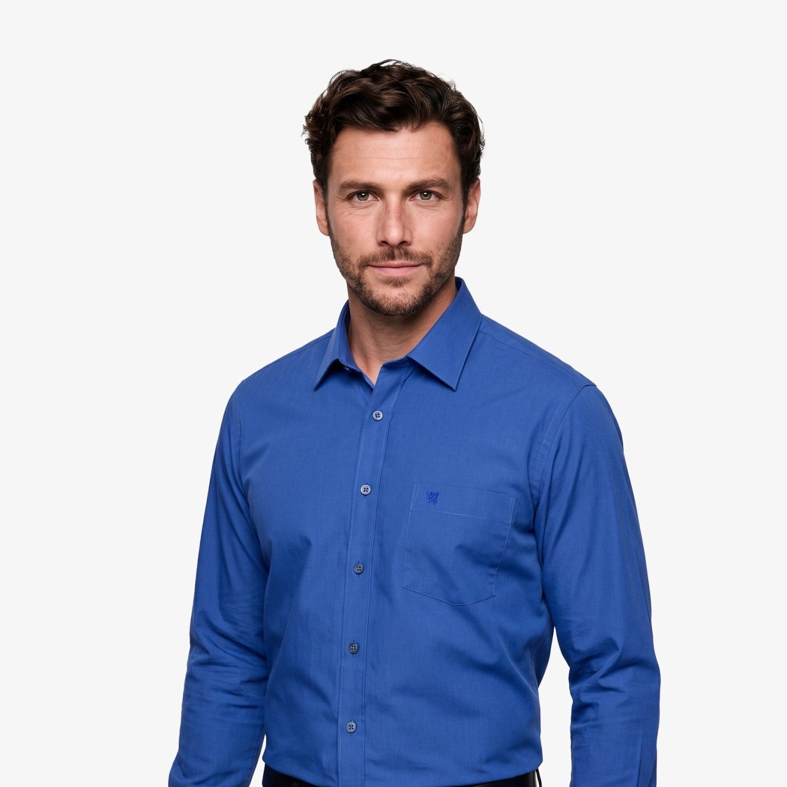 Manchester Camisa Vestir Slim Fit Manga Larga - Manchester
