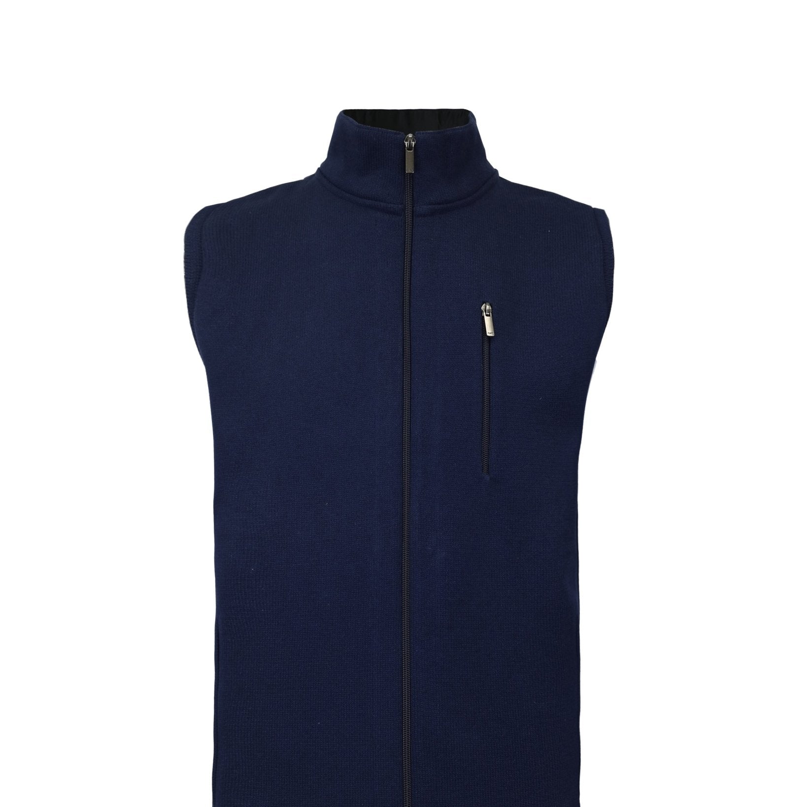 Manchester Chaleco Cuello Alto y Zipper - Manchester