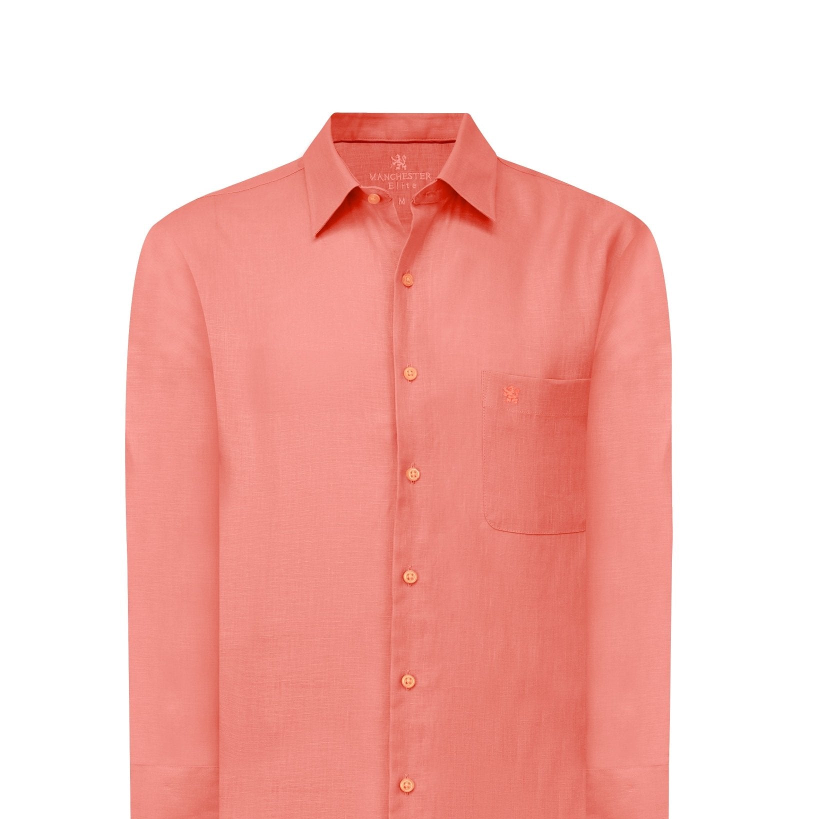 Manchester Elite Camisa Casual Lino - Manchester