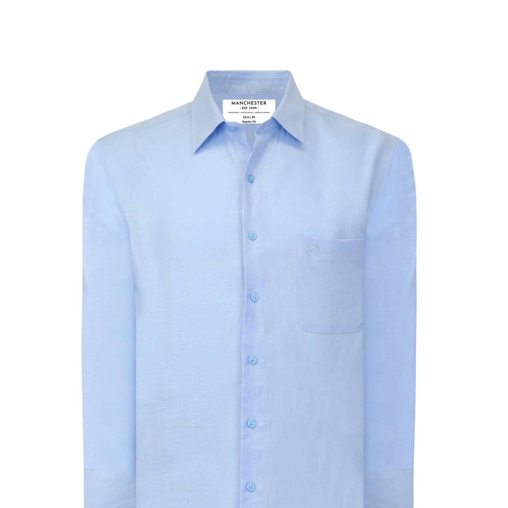 Manchester Elite Camisa Casual Lino - Manchester