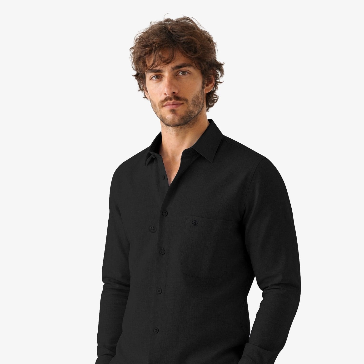 Manchester Elite Camisa Casual Lino - Manchester