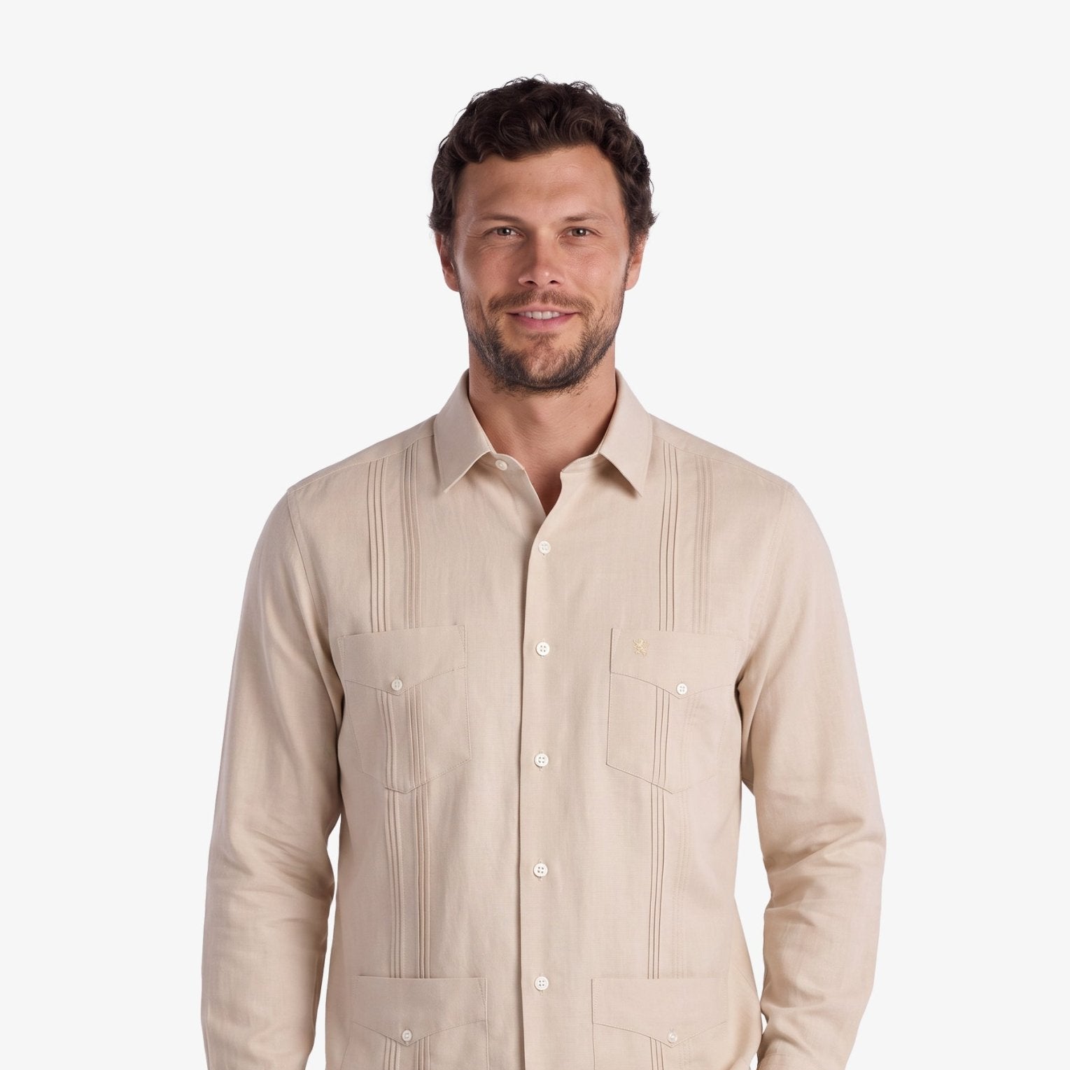 Manchester Guayabera 100% Algodón - Manchester