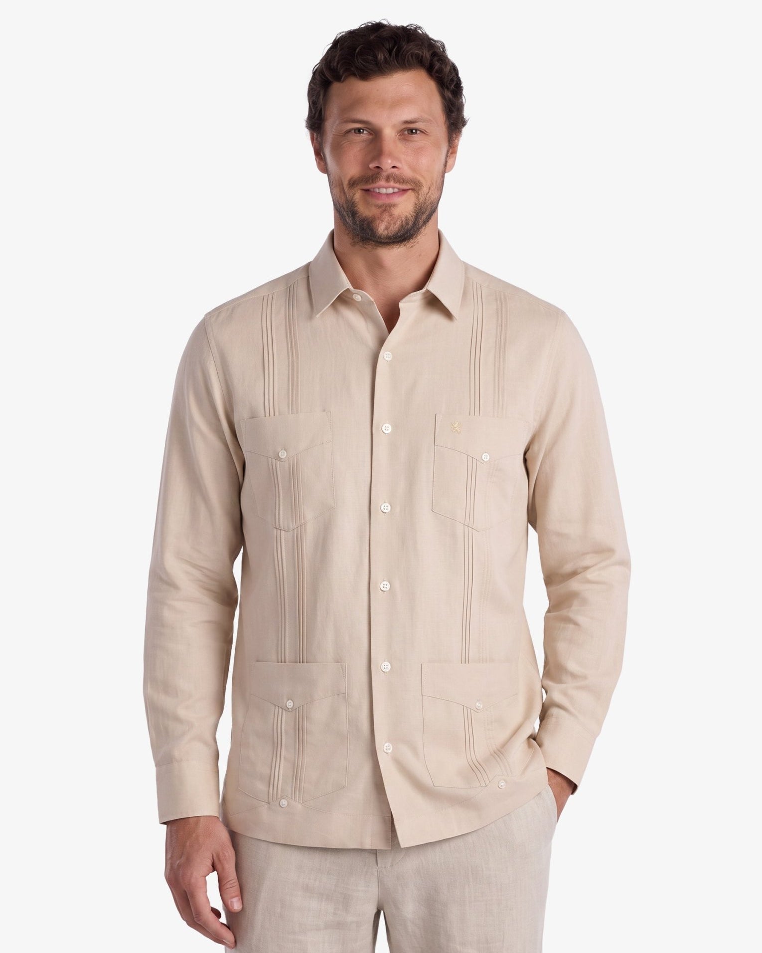 Manchester Guayabera 100% Algodón - Manchester