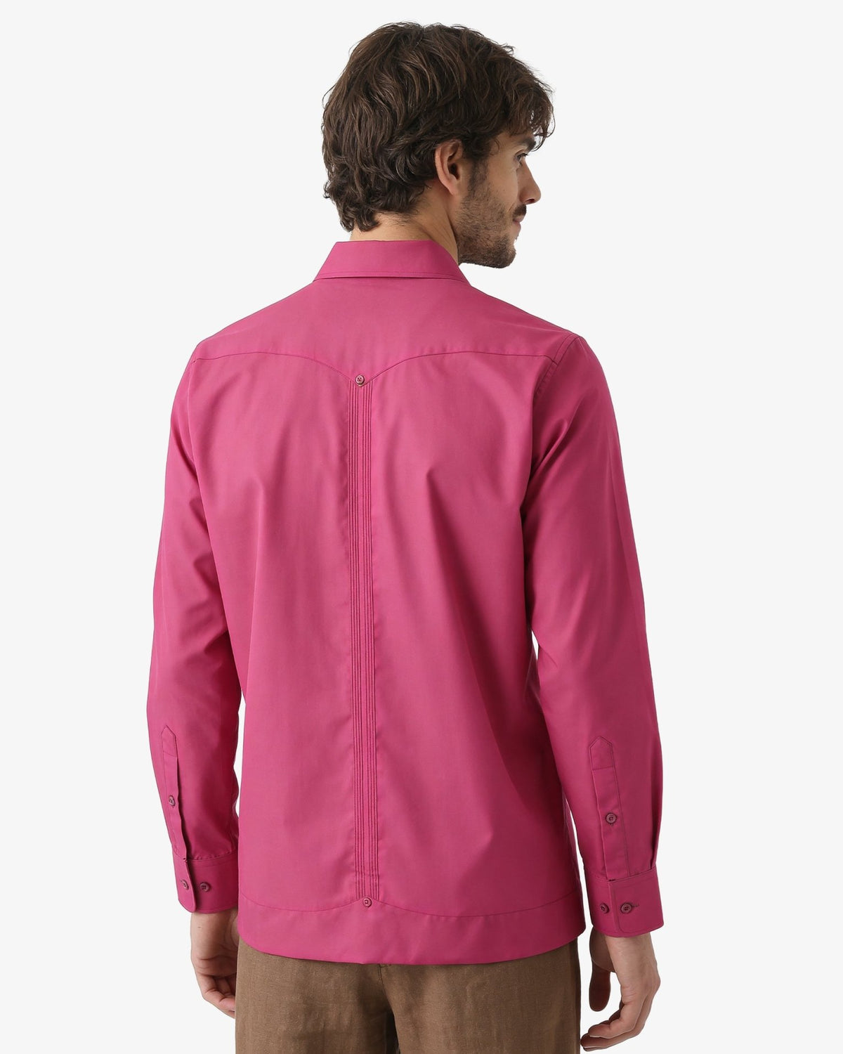 Manchester Guayabera 100% Algodón Manga Larga - Manchester