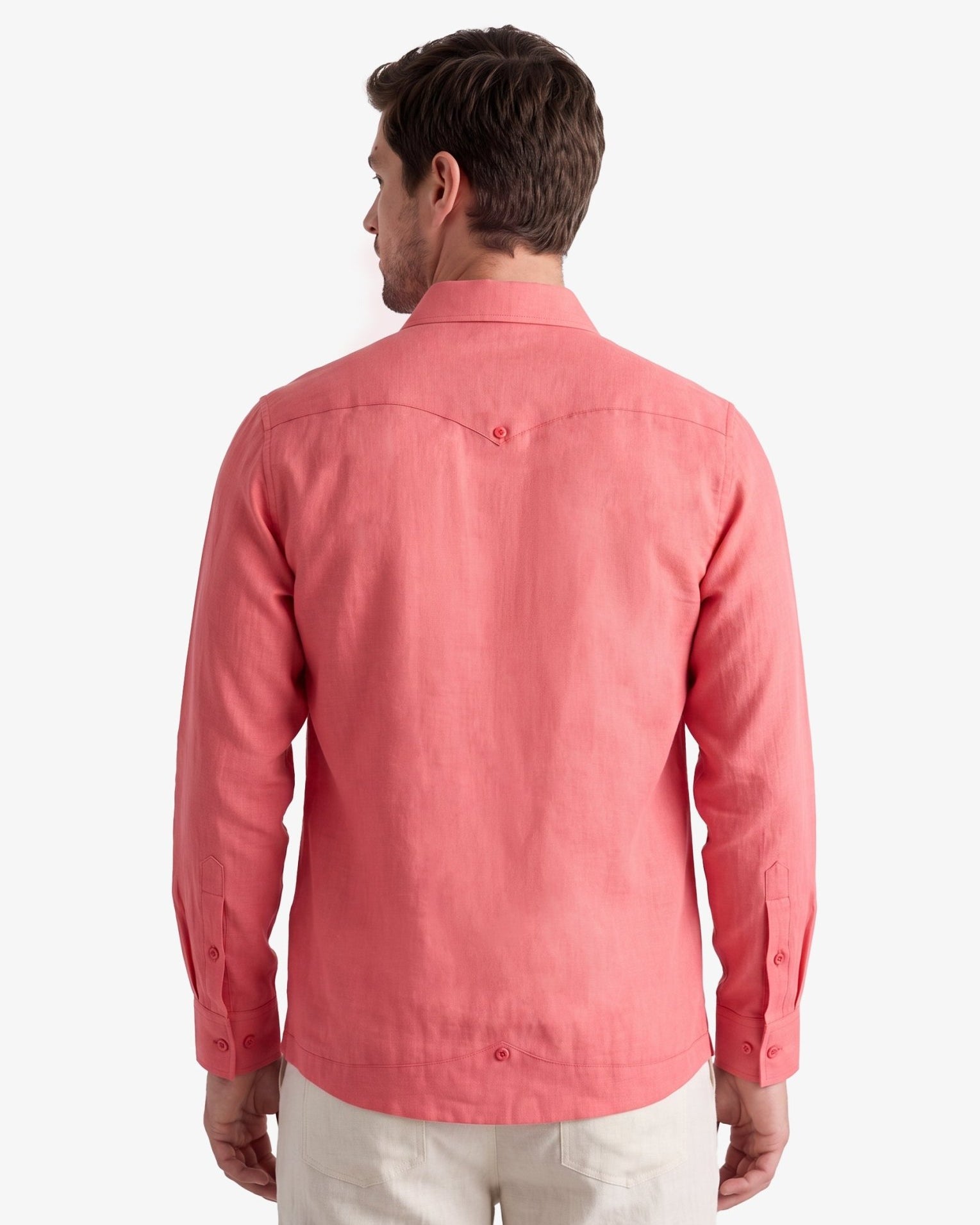 Manchester Guayabera 55% Lino / 45% Algodón - Manchester